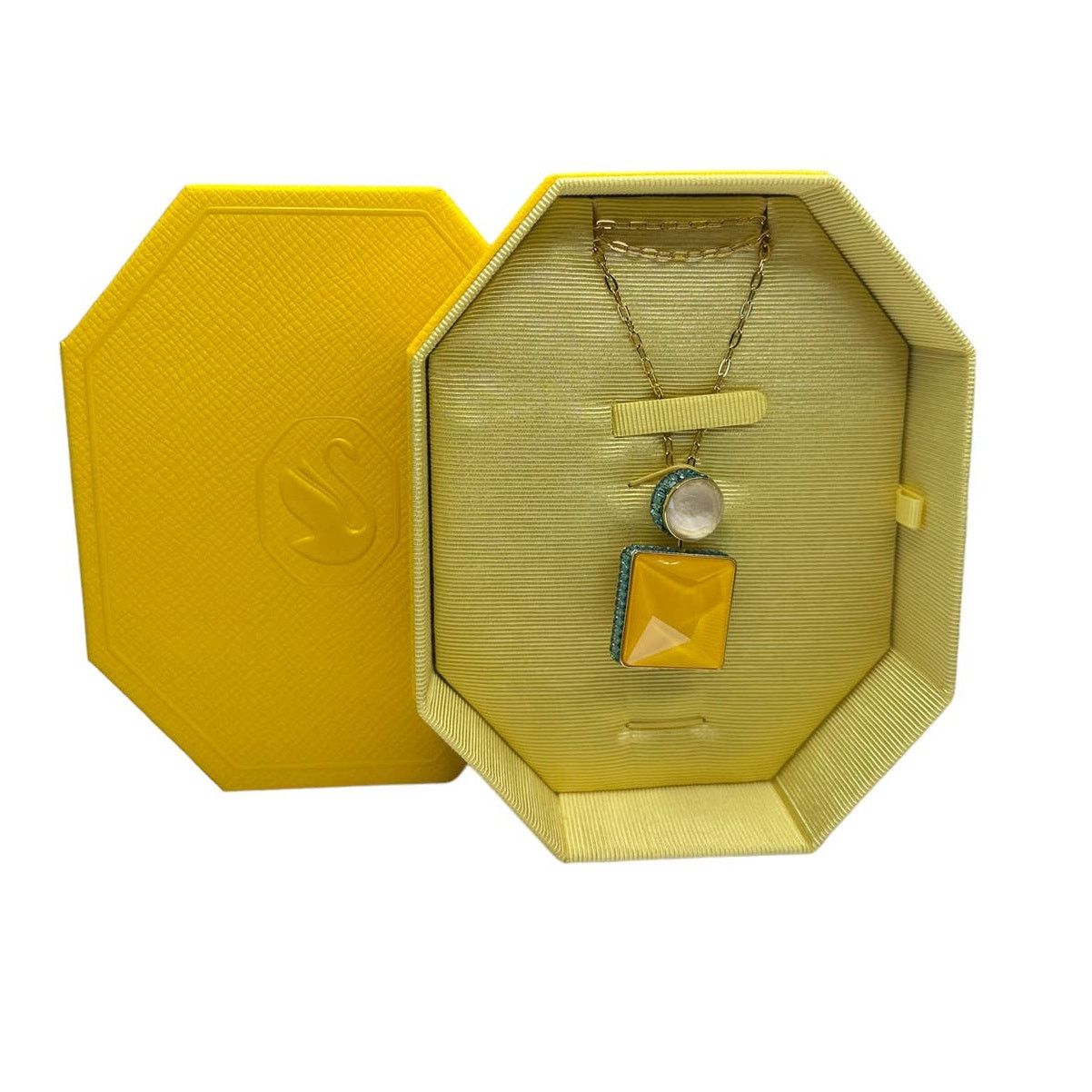 Swarovski Swarovski Orbita necklace Square cut, Multicolored Size ONE SIZE - 2 Thumbnail