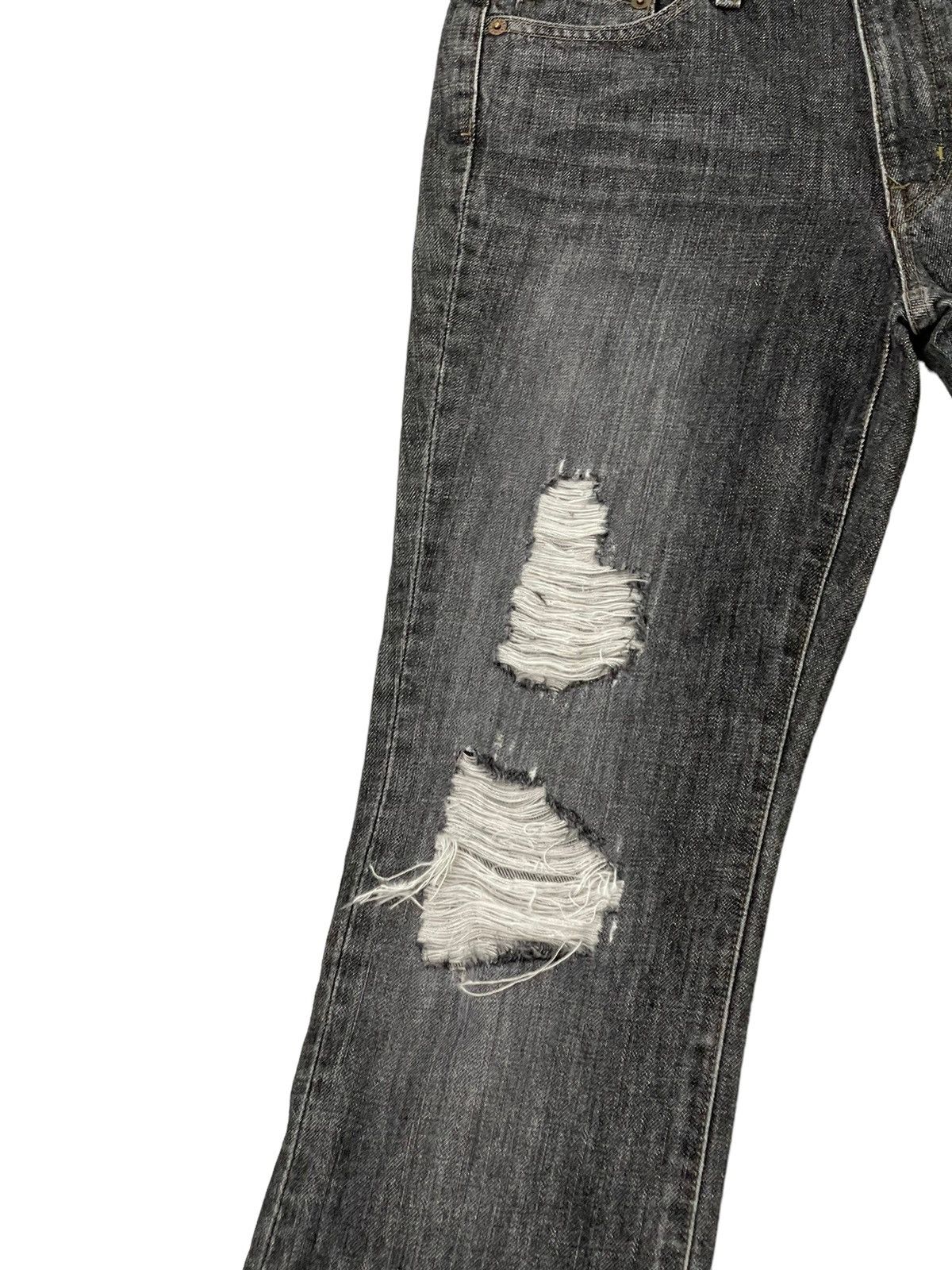 Japanese Brand Flare Jeans Sweet Camel Slim Distress Boot Cut 6🟦3 Size US 29 - 6 Thumbnail
