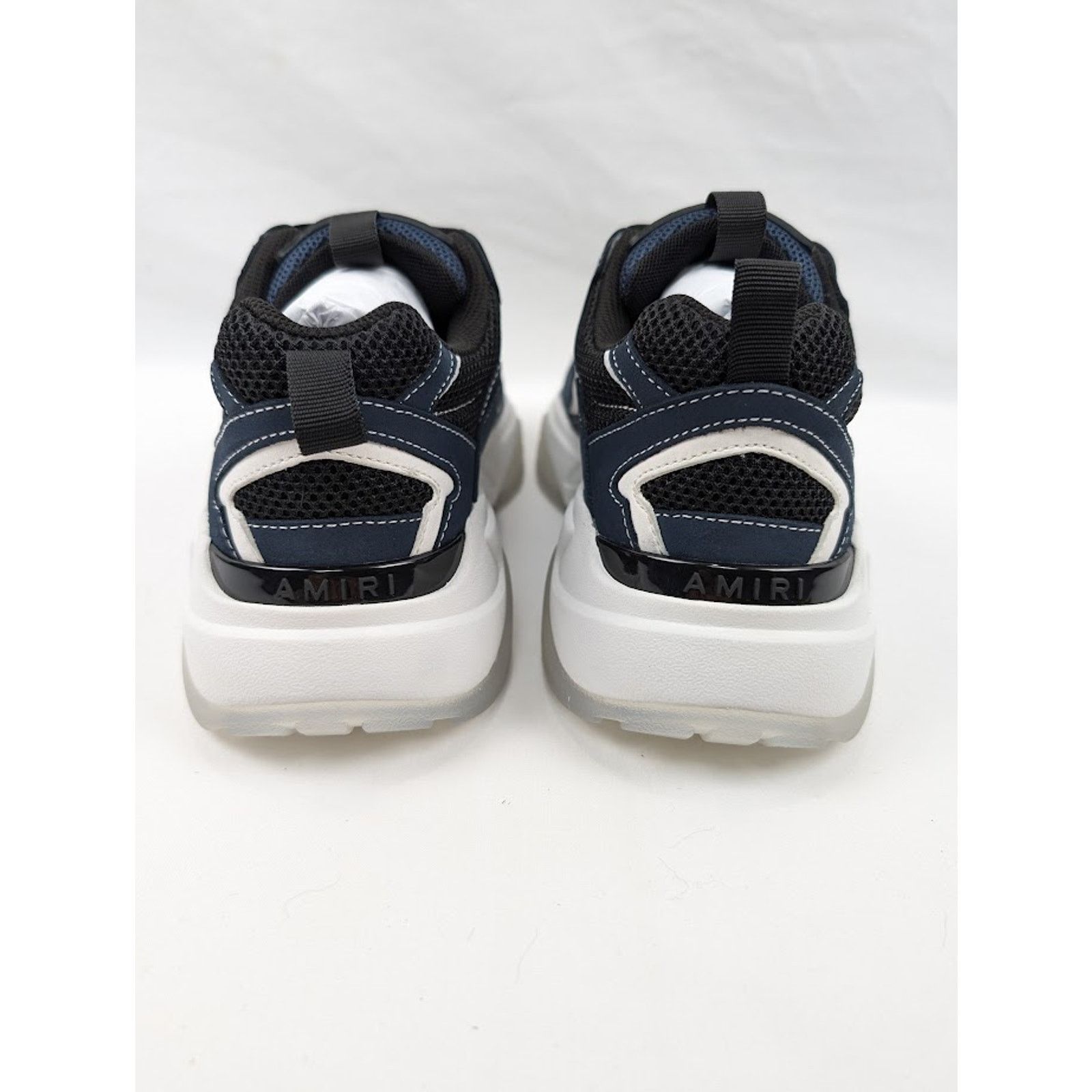 Amiri o1rshd1 Bone Runners Sneakers in Midnight Blue Size US 11 / EU 44 - 17 Thumbnail