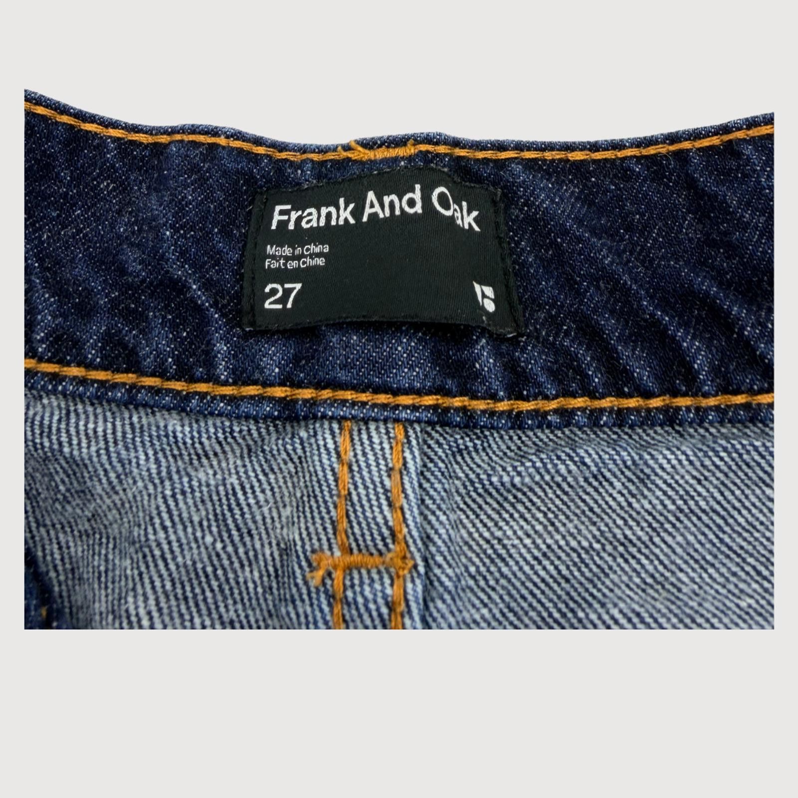Frank And Oak Frank And Oak Relaxed Dark Wash Shorts 27 Size 27" / US 4 / IT 40 - 3 Thumbnail