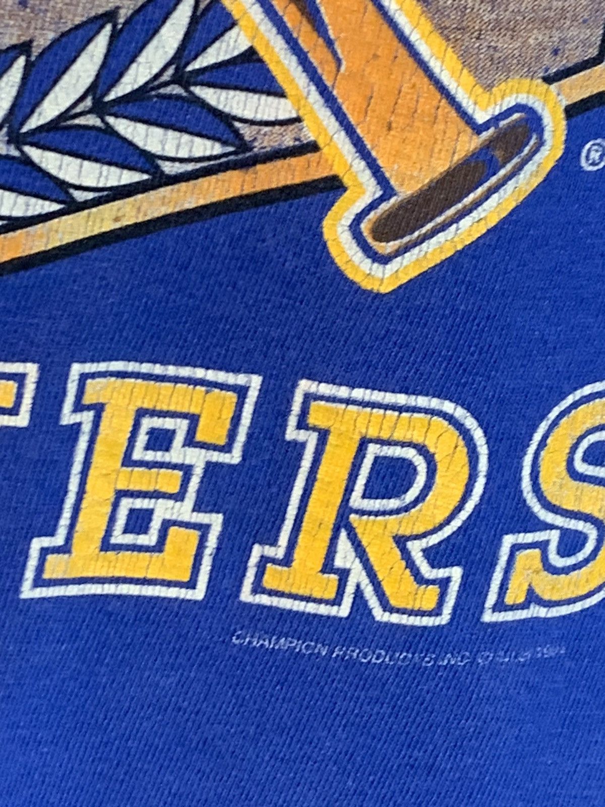 MLB *RARE* Vintage 1991 Milwaukee Brewers MLB Champion T-Shirt Size US XXL / EU 58 / 5 - 7 Thumbnail