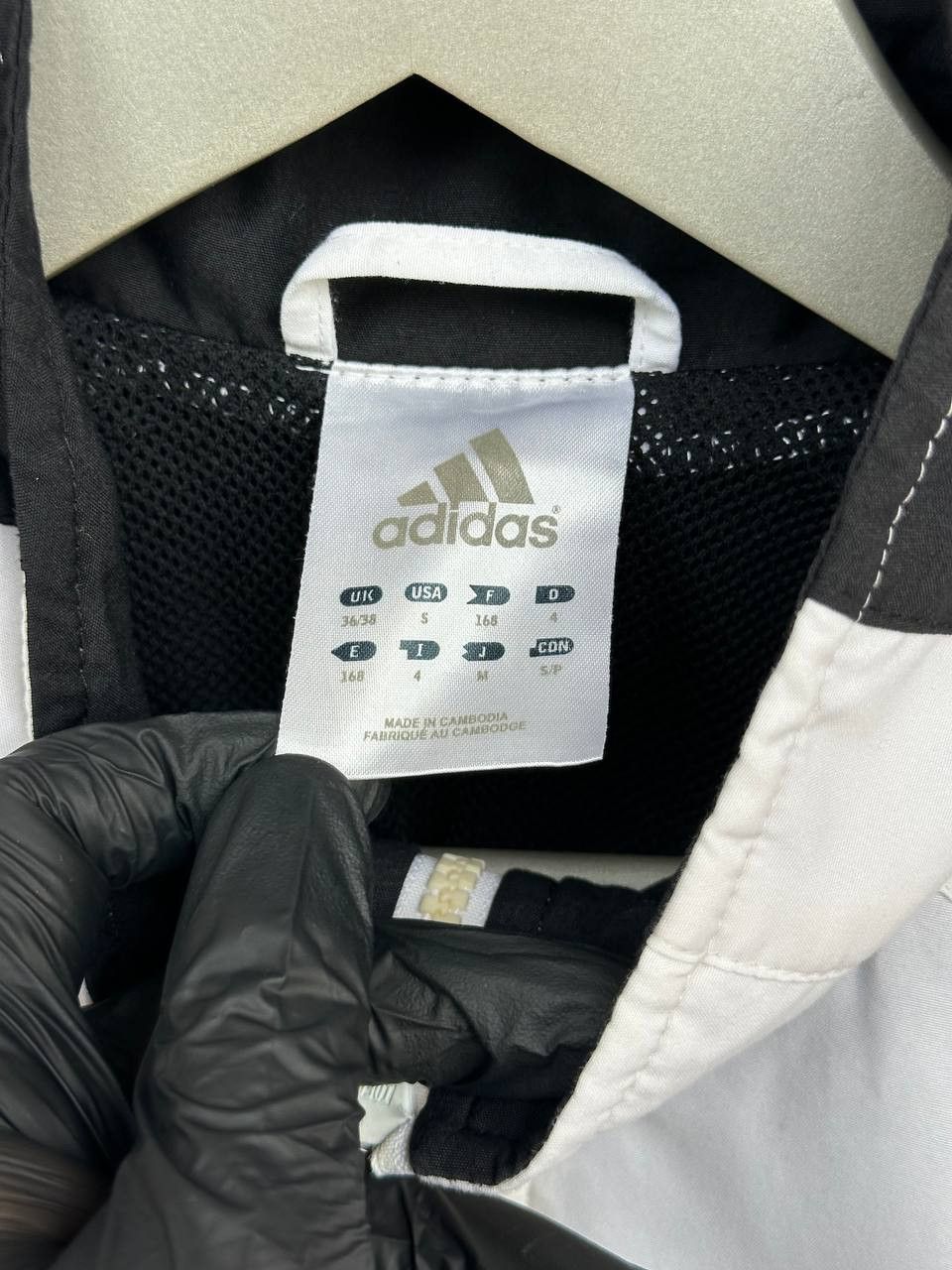 Adidas Adidas Vintage Track Jacket Windbreaker 3-Stripes Y2k Style Size US S / EU 44-46 / 1 - 12 Thumbnail