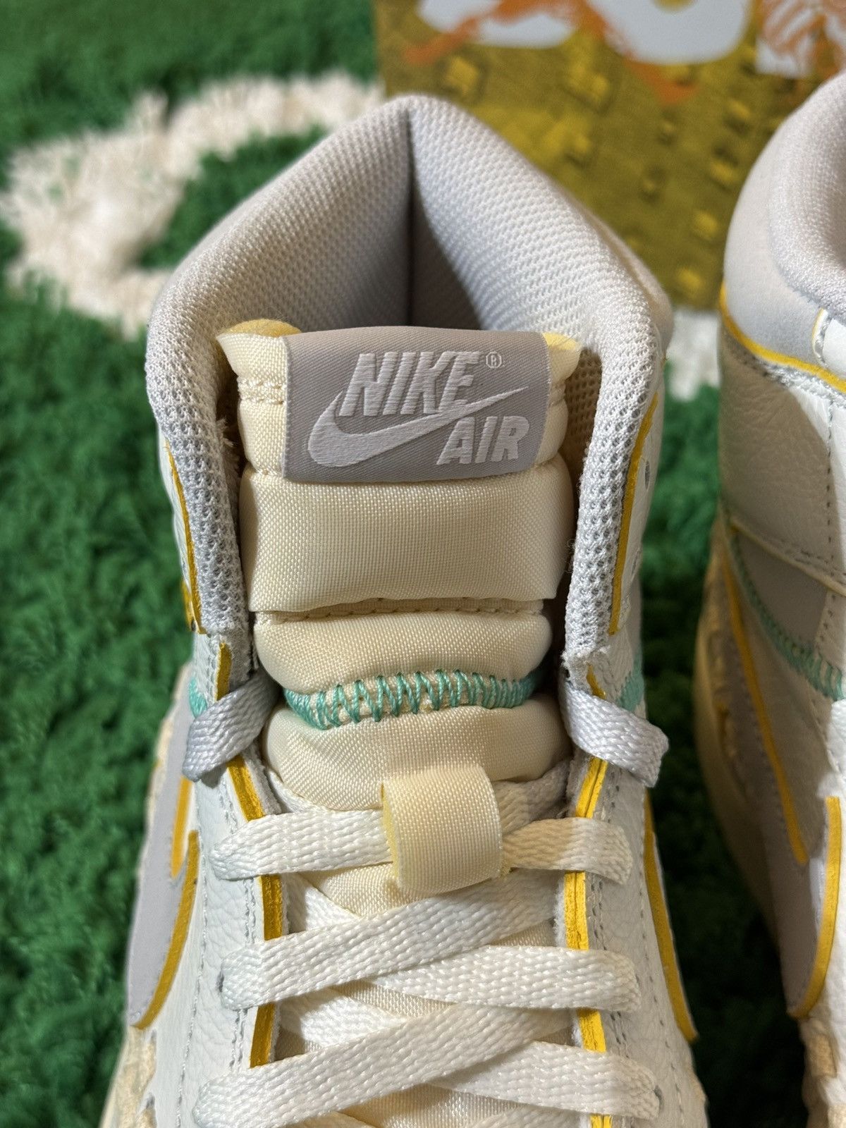 Union LA Jordan 1 High OG Union LA Bephies Beauty Supply Summer White Size US 10 / EU 43 - 7 Thumbnail