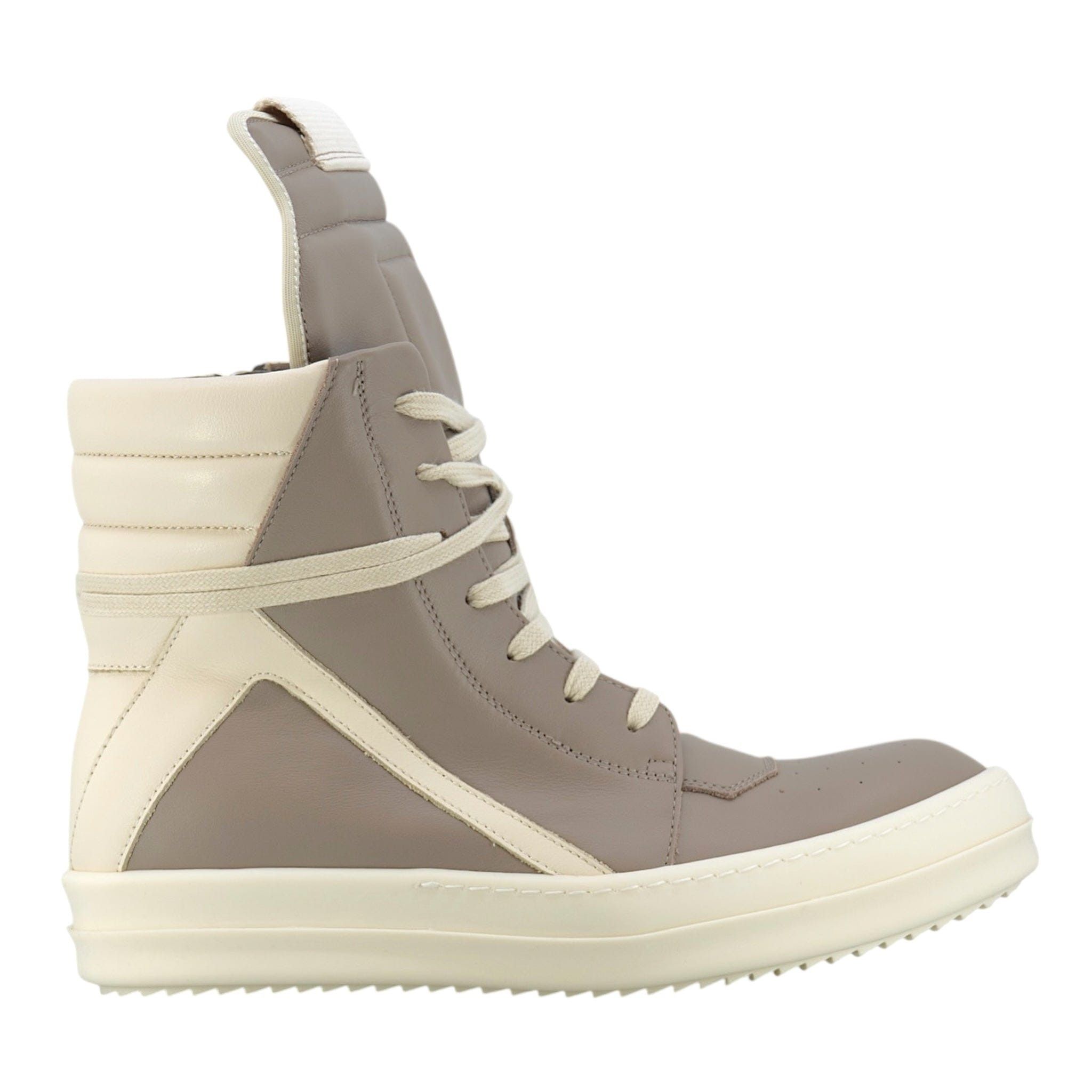 Rick Owens Hollywood Geobasket Sneaker High Flesh Milk (W) Size US 5 / IT 35 - 1 Thumbnail