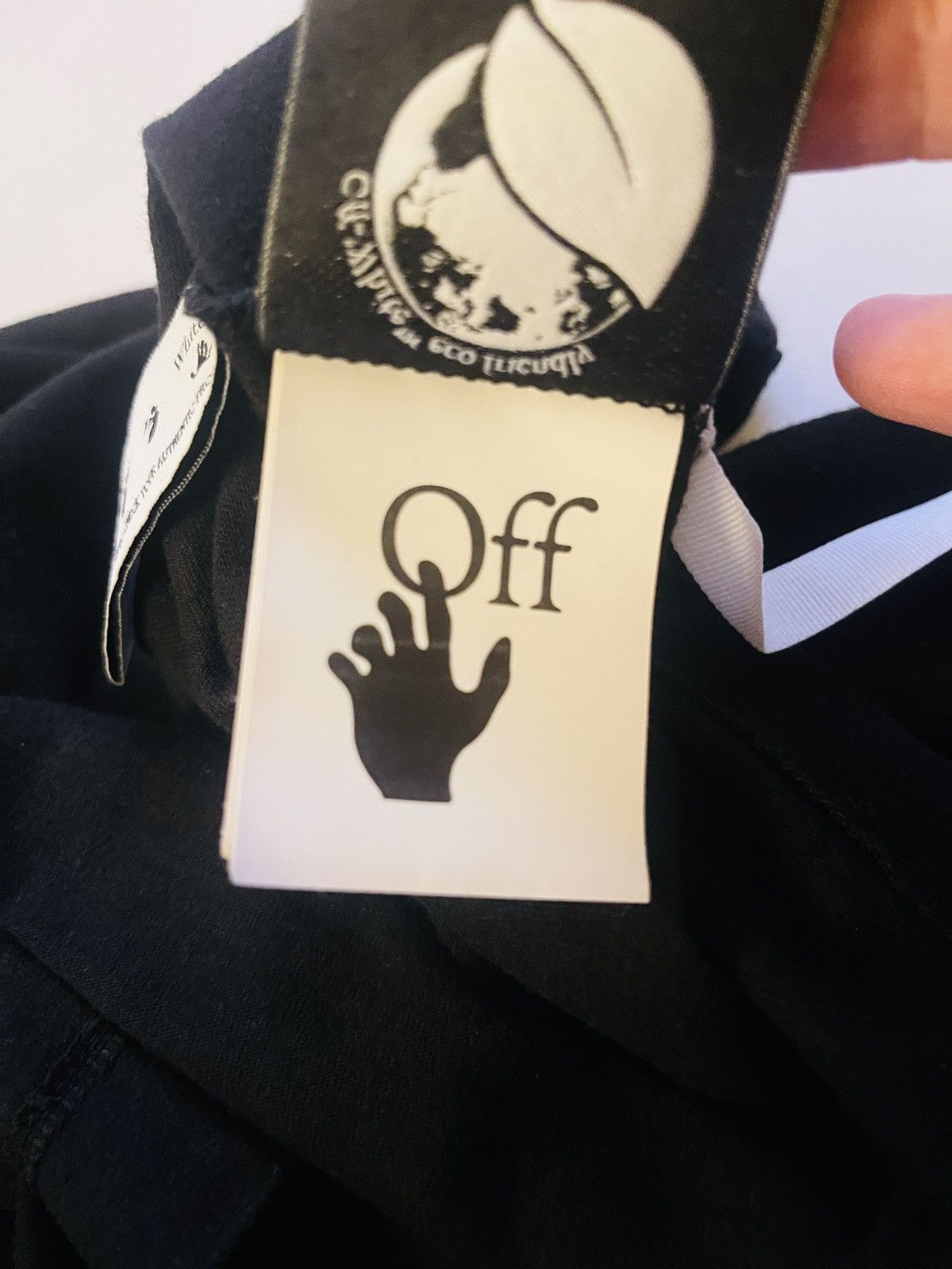 Off-White OFF-WHITE Arrow On Canvas Print Tee Size US XL / EU 56 / 4 - 11 Thumbnail