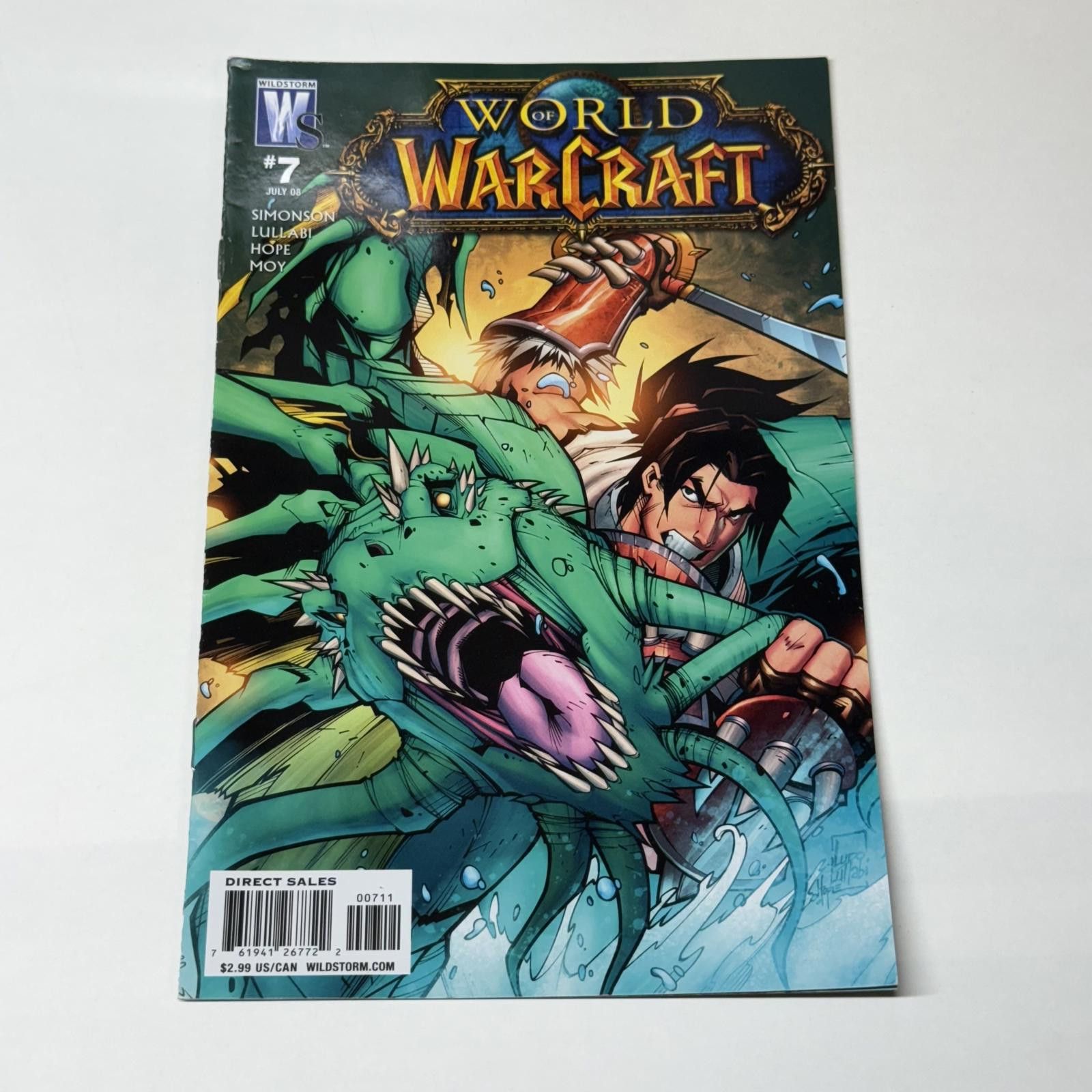 Designer Wildstorm World of Warcraft #7 JUL 2008 WoW Comic Book 1st Size ONE SIZE - 1 Thumbnail