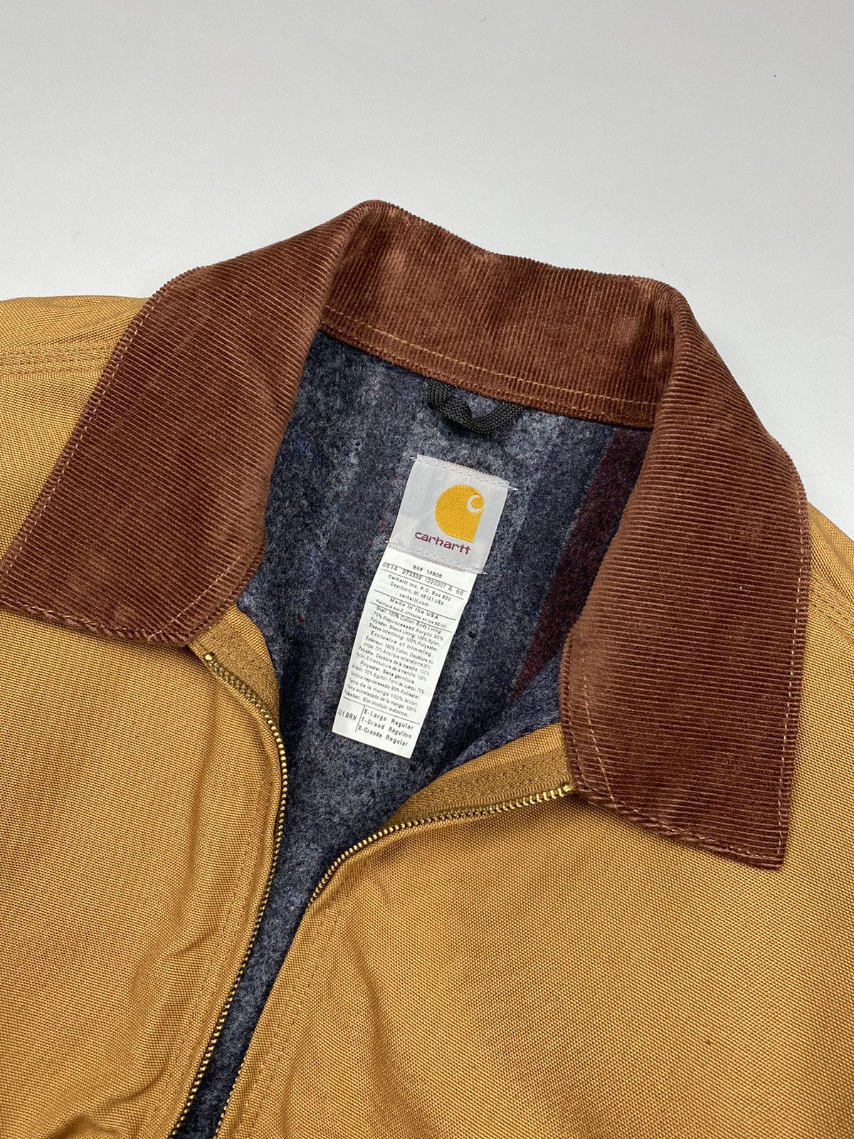 Carhartt Carhartt Vintage 90s Detroit Jacket size Xl NWT made in usa Size US XL / EU 56 / 4 - 3 Thumbnail
