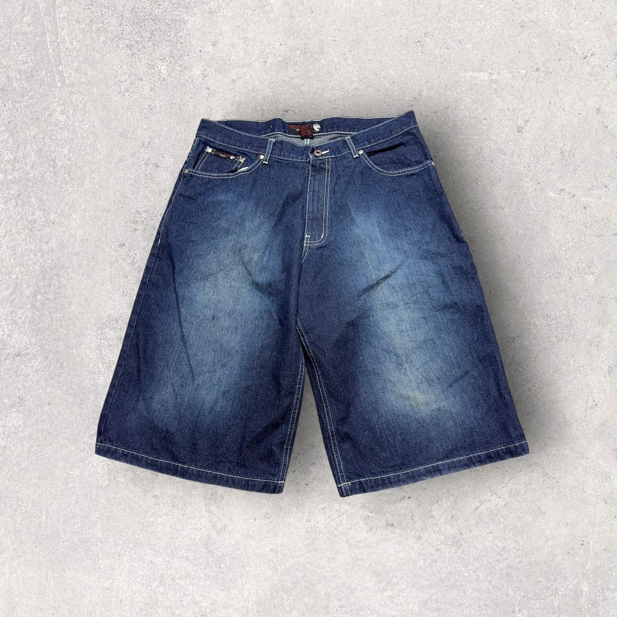 Vintage Vintage Red Ape jean shorts Size US 36 / EU 52 - 1 Thumbnail