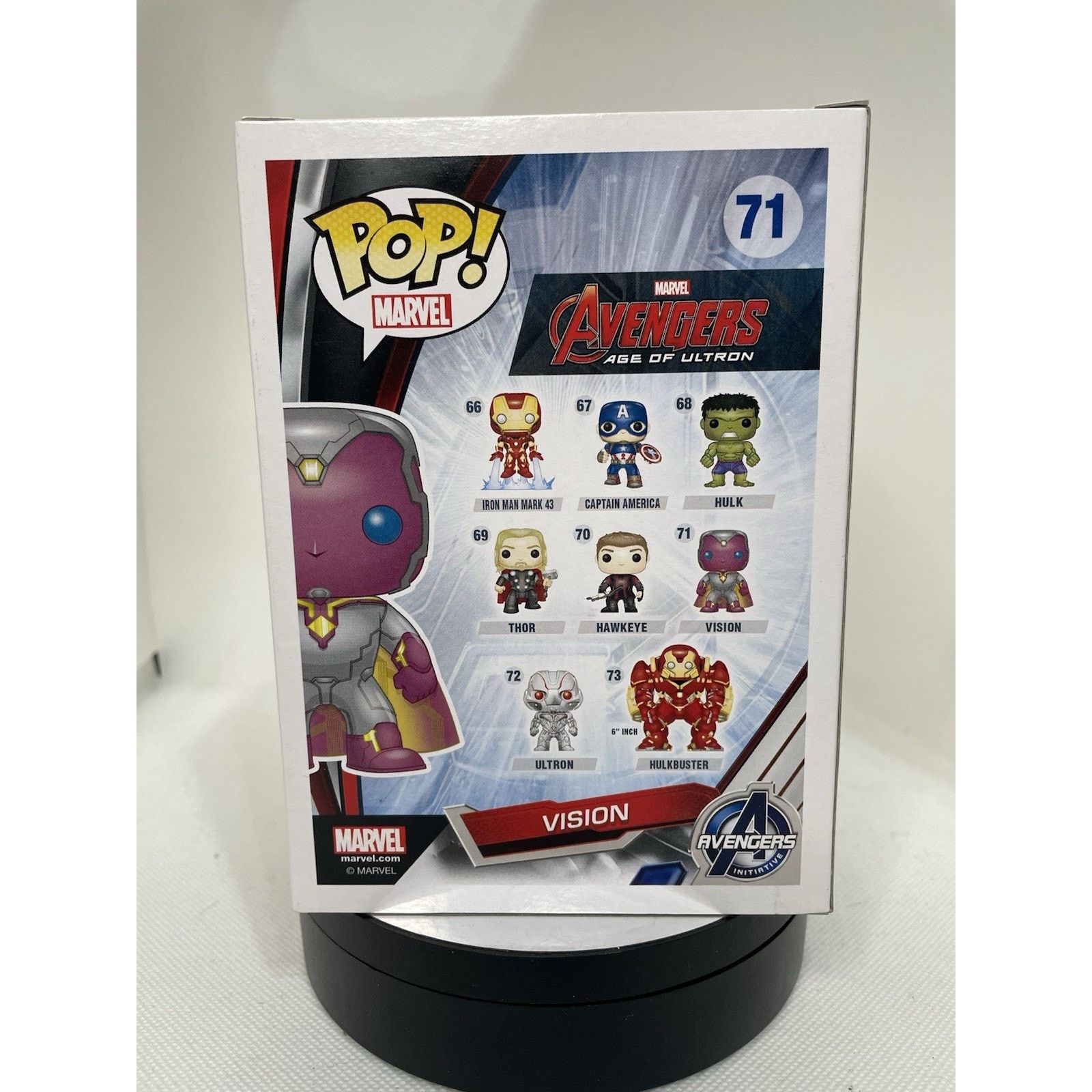 Other Funko Pop! Vision #71 - Age of Ultron - With Pop Protector Size ONE SIZE - 5 Thumbnail