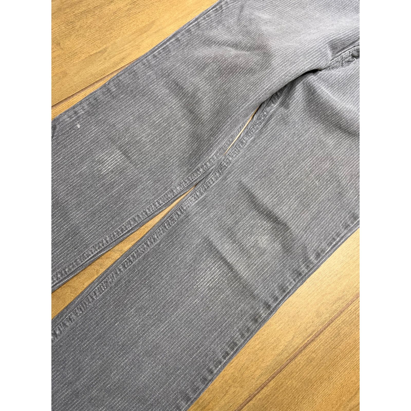 Levi's Levi’s 40509 Jeans Mens Actual Sz 31x31 Gray Pinstripe USA Size US 31 - 17 Thumbnail