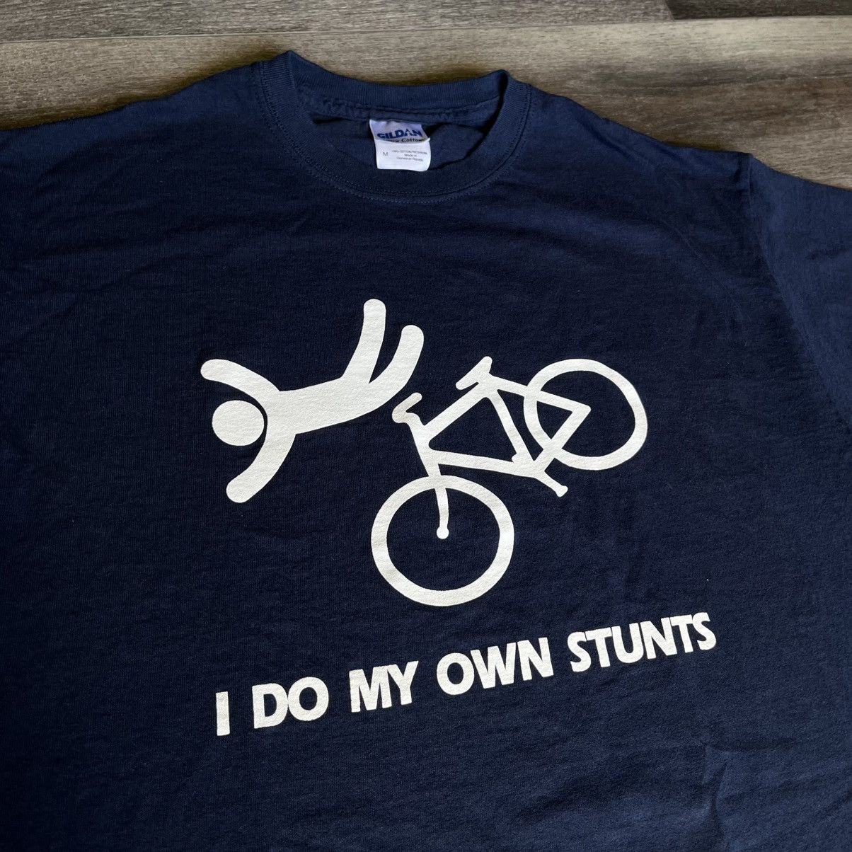 Vintage Vintage Y2K I Do My Own Stunts Fakemink Parody Humor T Shirt Size US M / EU 48-50 / 2 - 2 Thumbnail