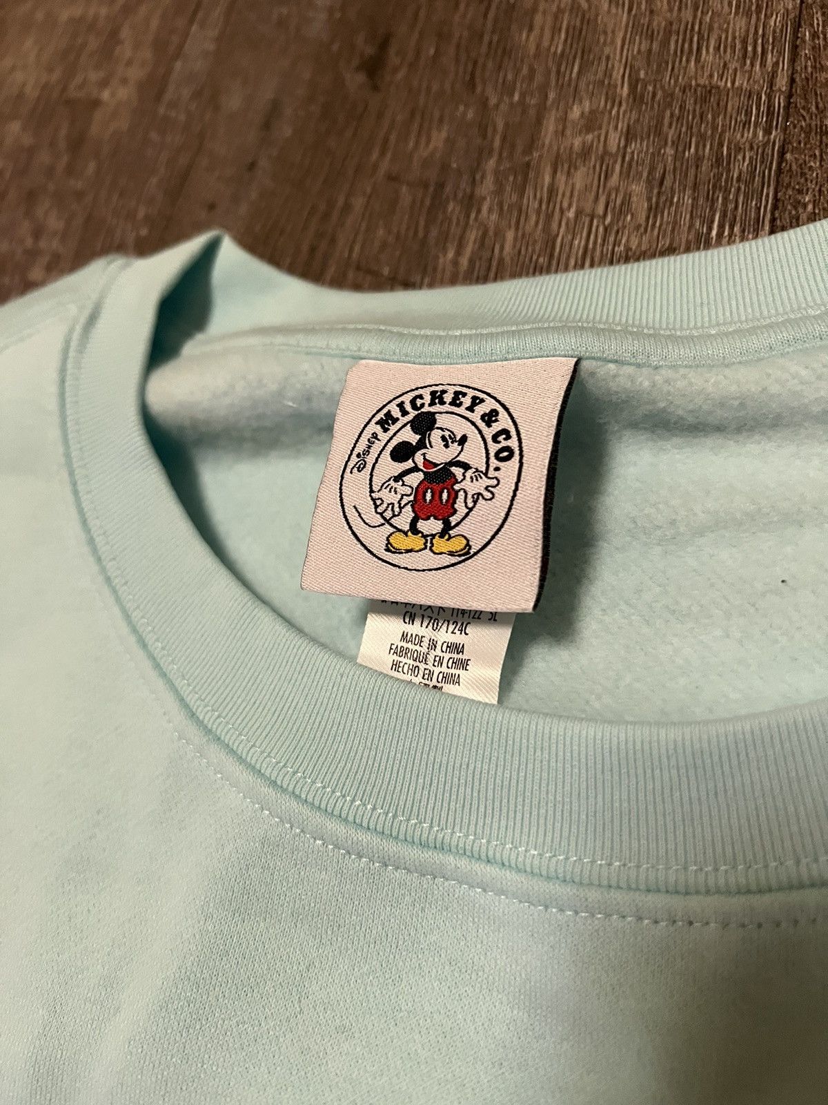 Disney Disney Parks Mickey Garden Collection Short Crewneck Sweater Size XL / US 12-14 / IT 48-50 - 4 Thumbnail