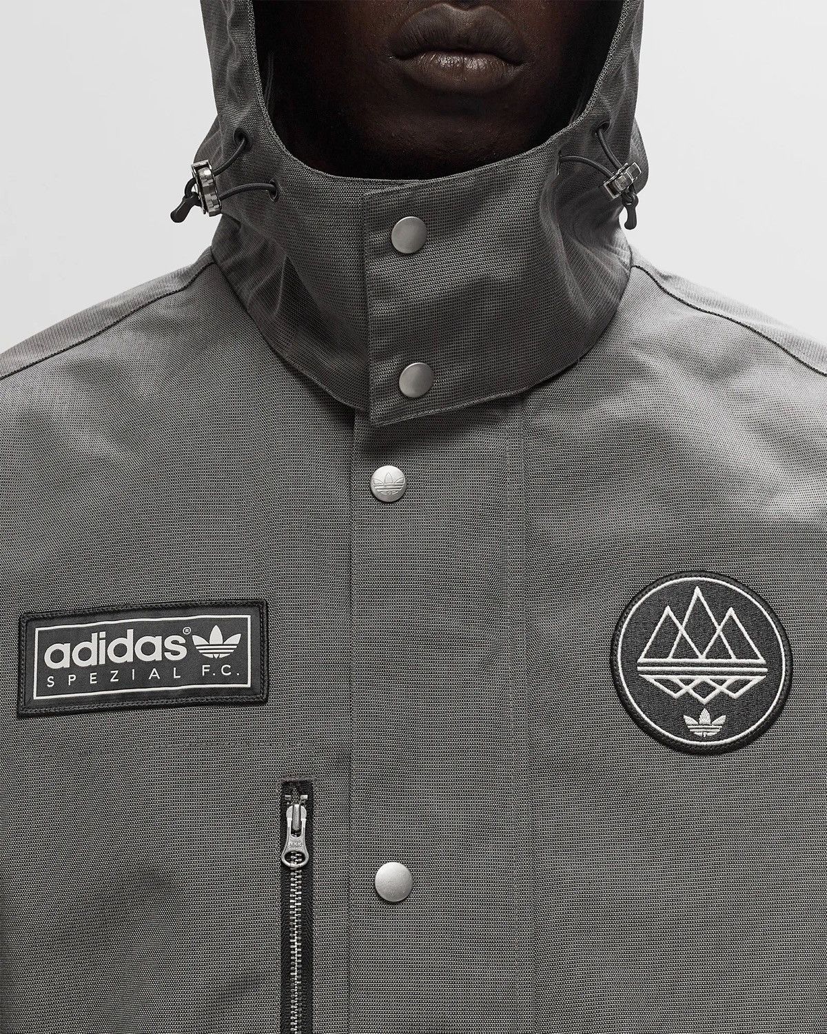 Adidas Adidas SPZL FC parka jacket Size US L / EU 52-54 / 3 - 3 Thumbnail