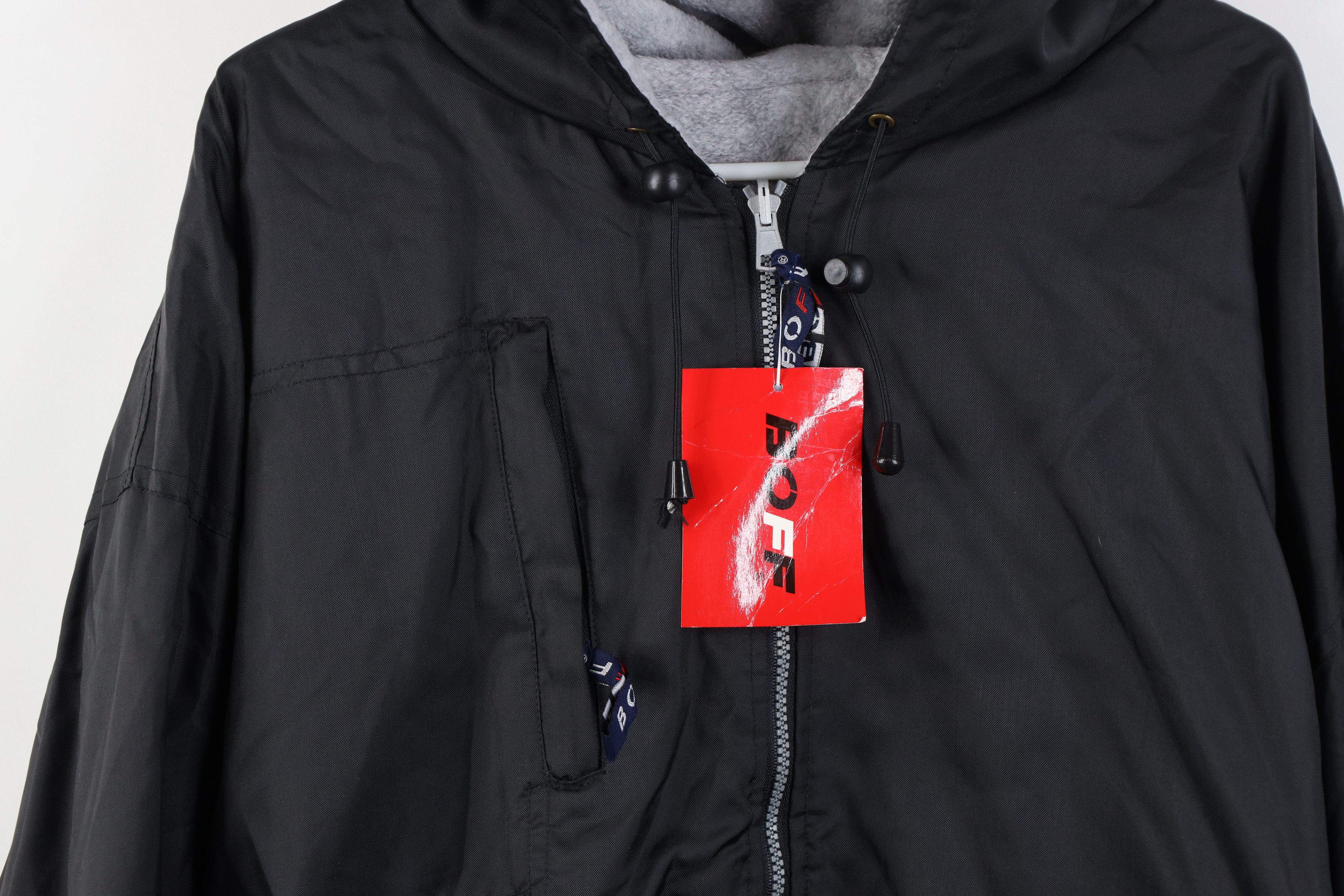 Vintage Deadstock Vintage 90s Streetwear Reversible Hooded Jacket Size US XXL / EU 58 / 5 - 14 Thumbnail