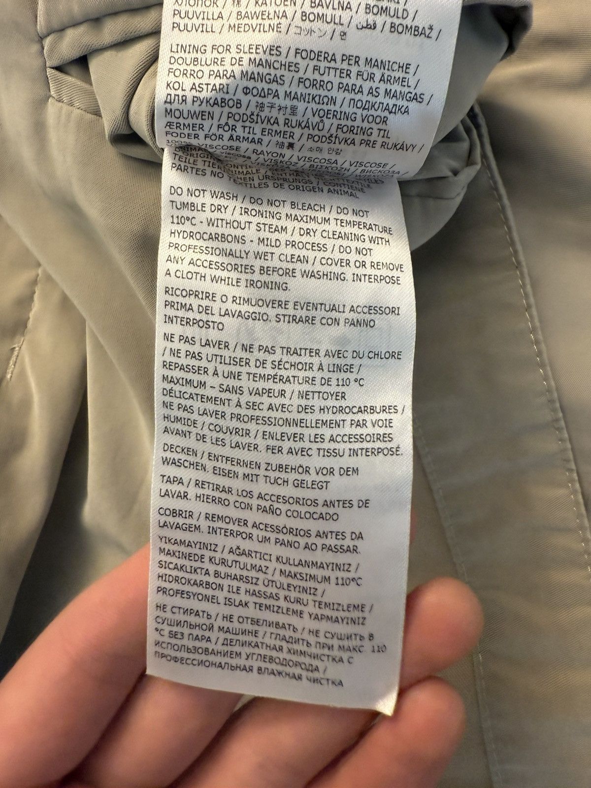 Maison Margiela Maison Margiela Beige Peached Raincoat Size US S / EU 44-46 / 1 - 10 Thumbnail