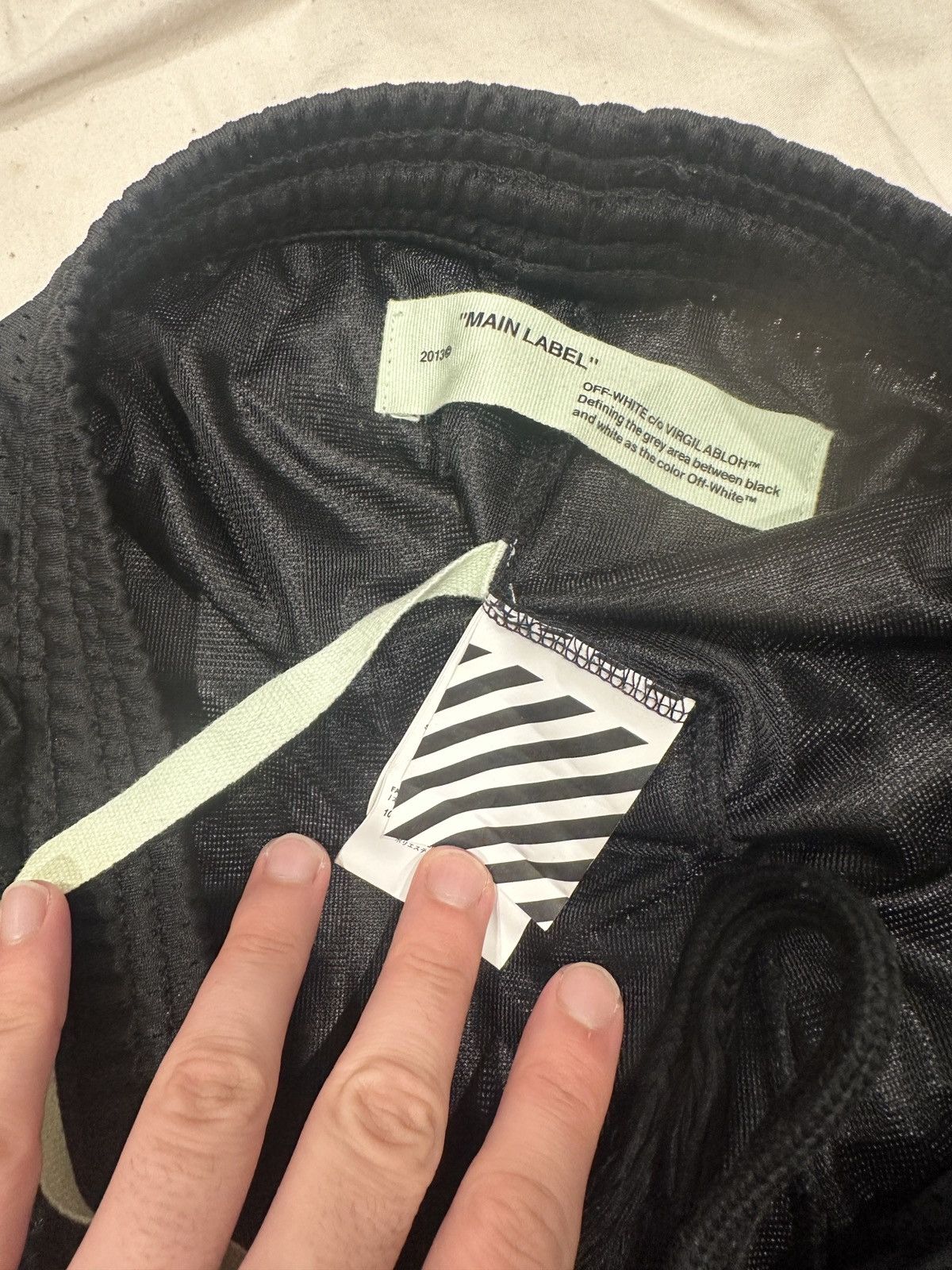 Off-White Off White striped diagonal shorts Size US 36 / EU 52 - 4 Thumbnail