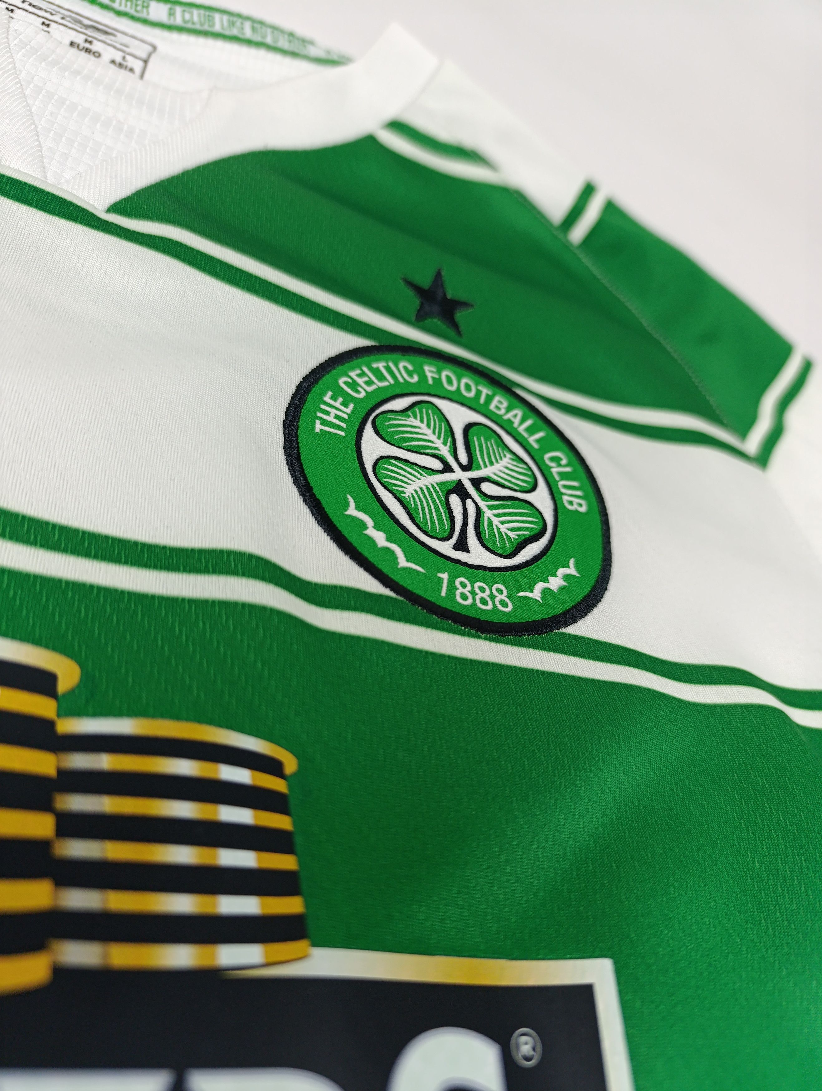 New Balance NEW BALANCE CELTIC HOME LONG SLEEVE JERSEY 2015 - 2016 Size US M / EU 48-50 / 2 - 6 Thumbnail