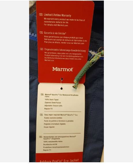 Marmot Marmot Ashbury PreCip Eco Jacket Waterproof Lightweight Size US S / EU 44-46 / 1 - 12 Thumbnail