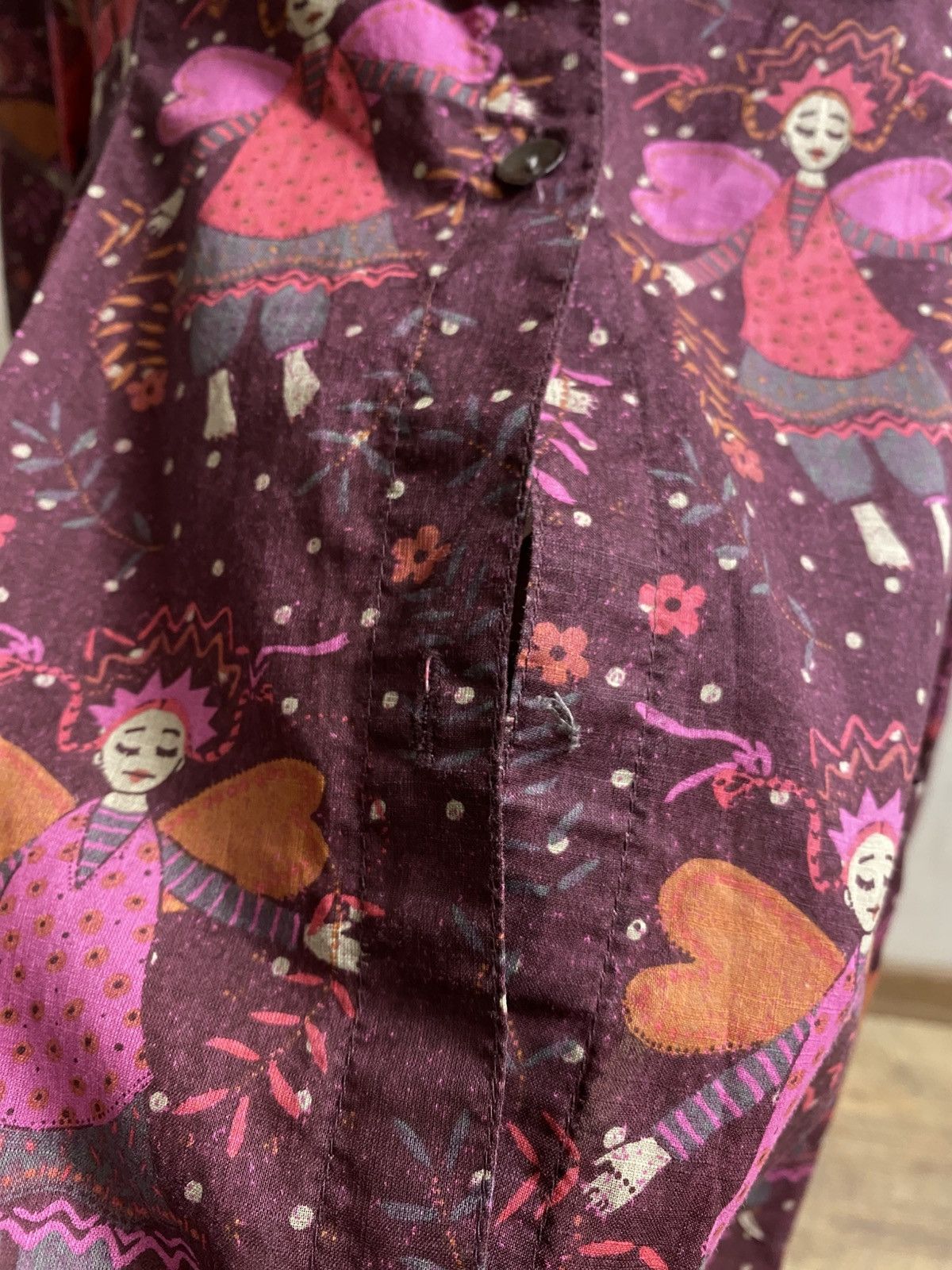 Gudrun Sjoden Gudrun Sjoden Rare Angel Fairy Print Cotton Swing Tunic XL Size XL / US 12-14 / IT 48-50 - 3 Thumbnail