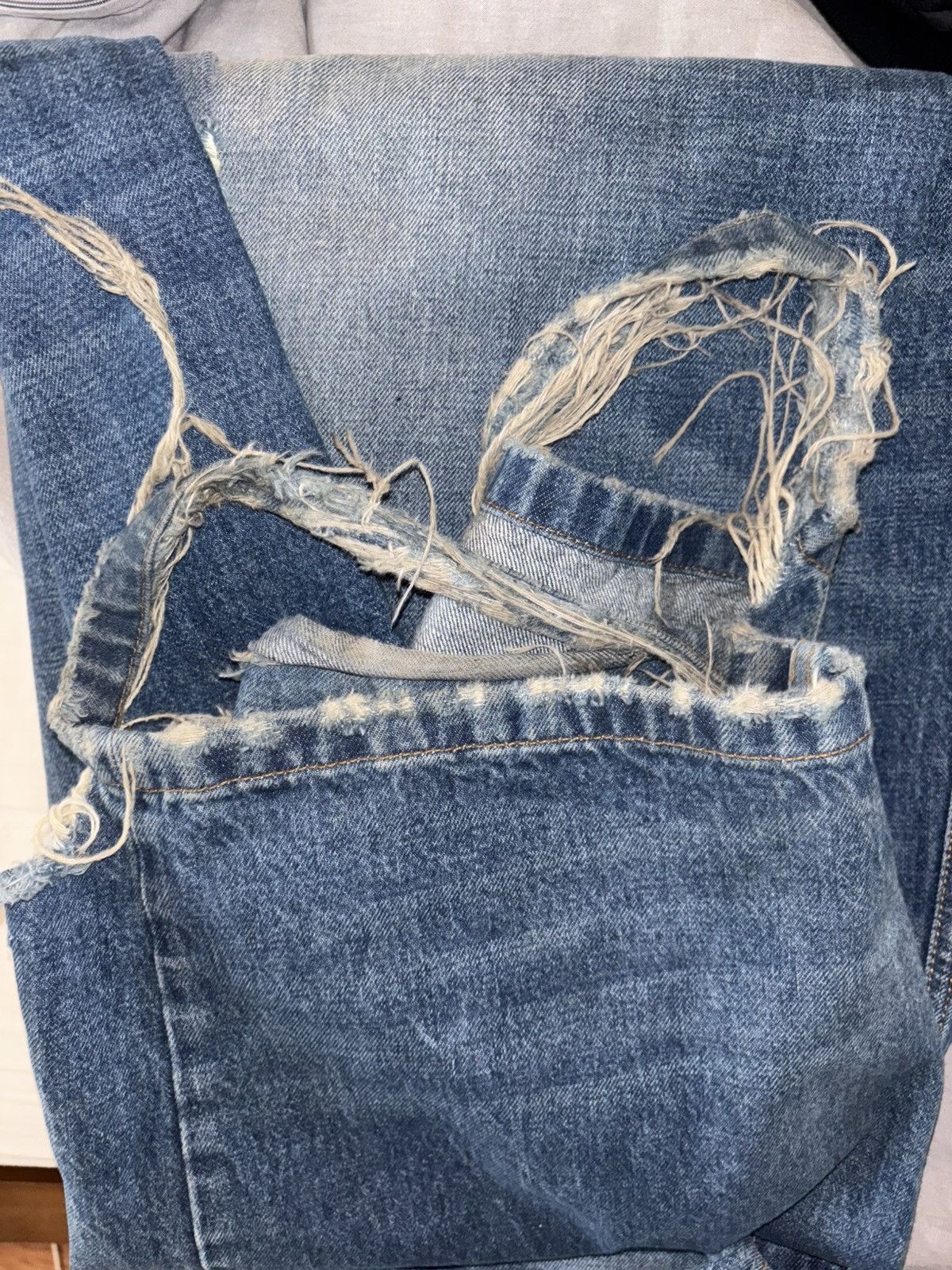 Balenciaga Balenciaga Pull-Up Denim Fall 22 Size US 34 / EU 50 - 10 Thumbnail
