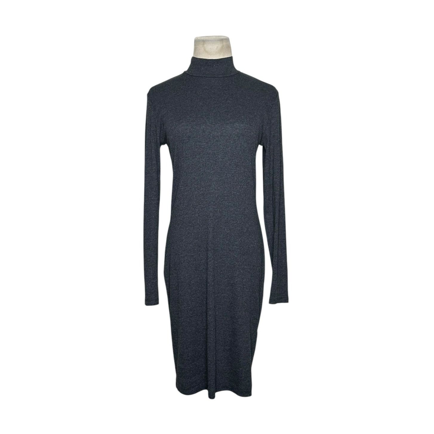 H&M H&M Divided gray high neck long sleeves sweater dress size M Size M / US 6-8 / IT 42-44 - 1 Thumbnail