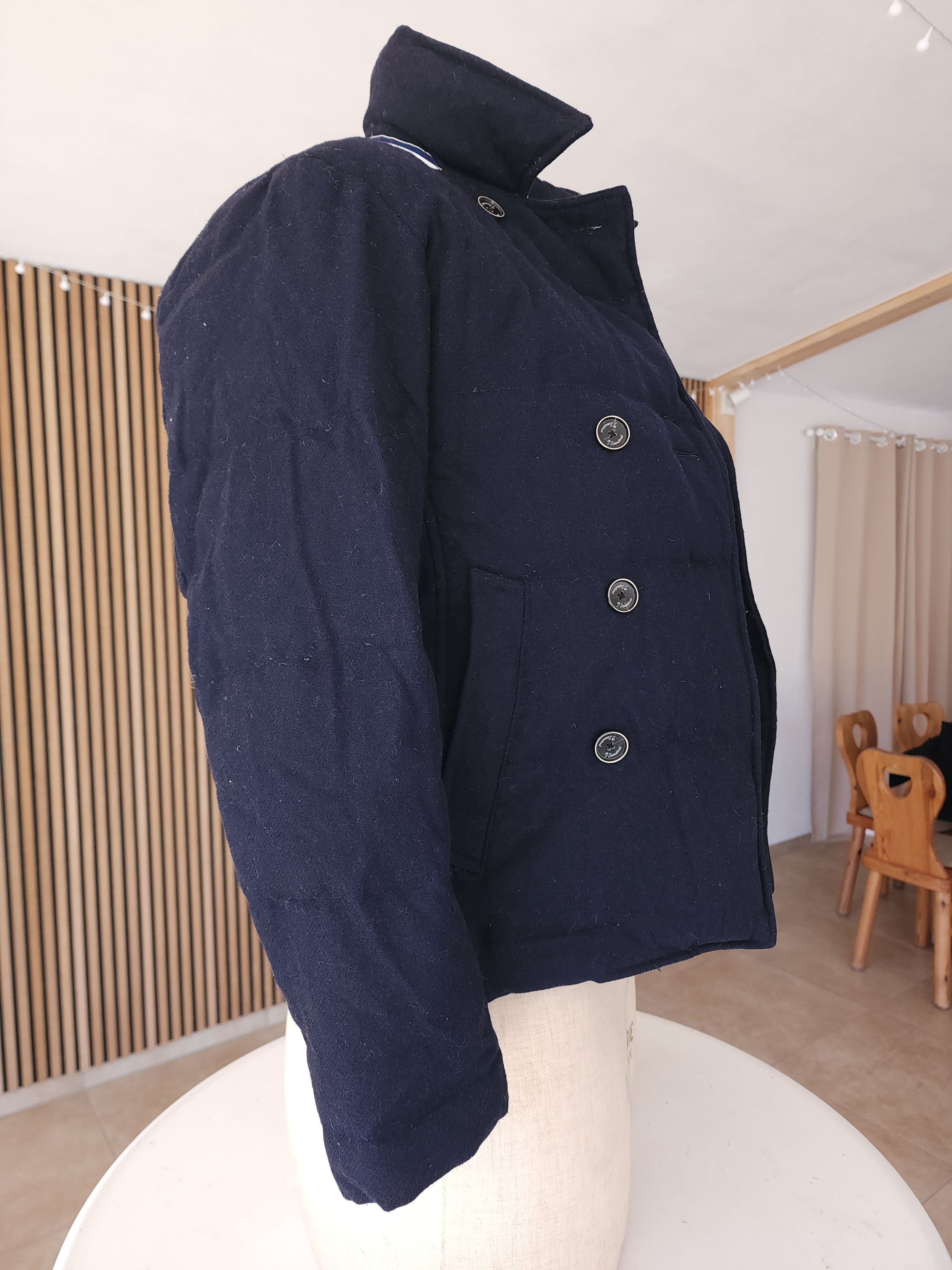 Journal Standard Navy Winter Coat by Journal Standard | Wool & Down Fill Size US S / EU 44-46 / 1 - 3 Thumbnail