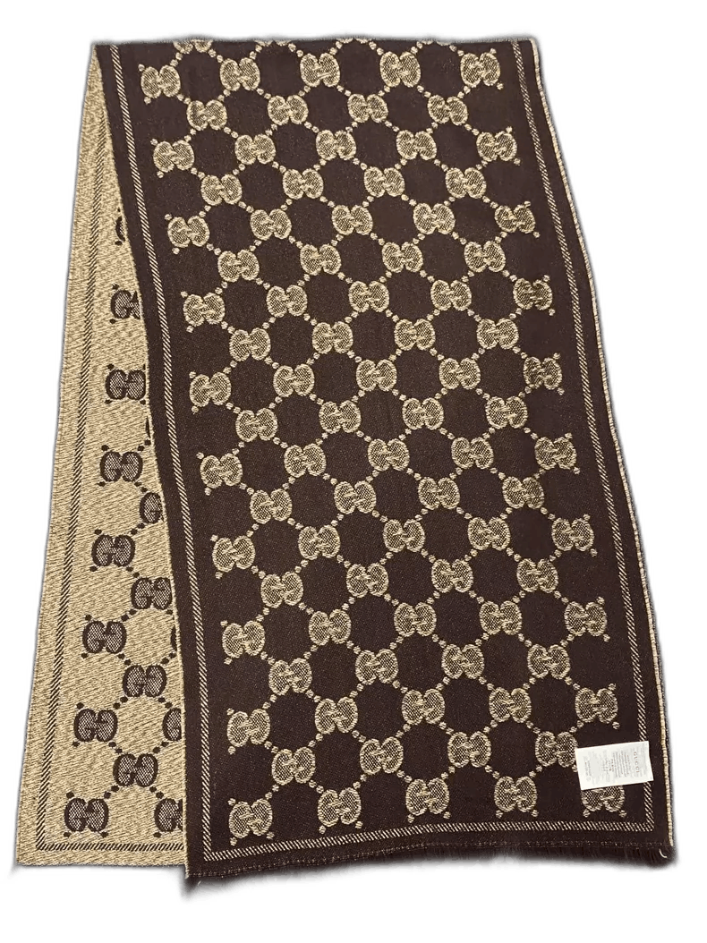 Gucci Double-sided Printed Scarf by GUCCI Size ONE SIZE - 1 Thumbnail