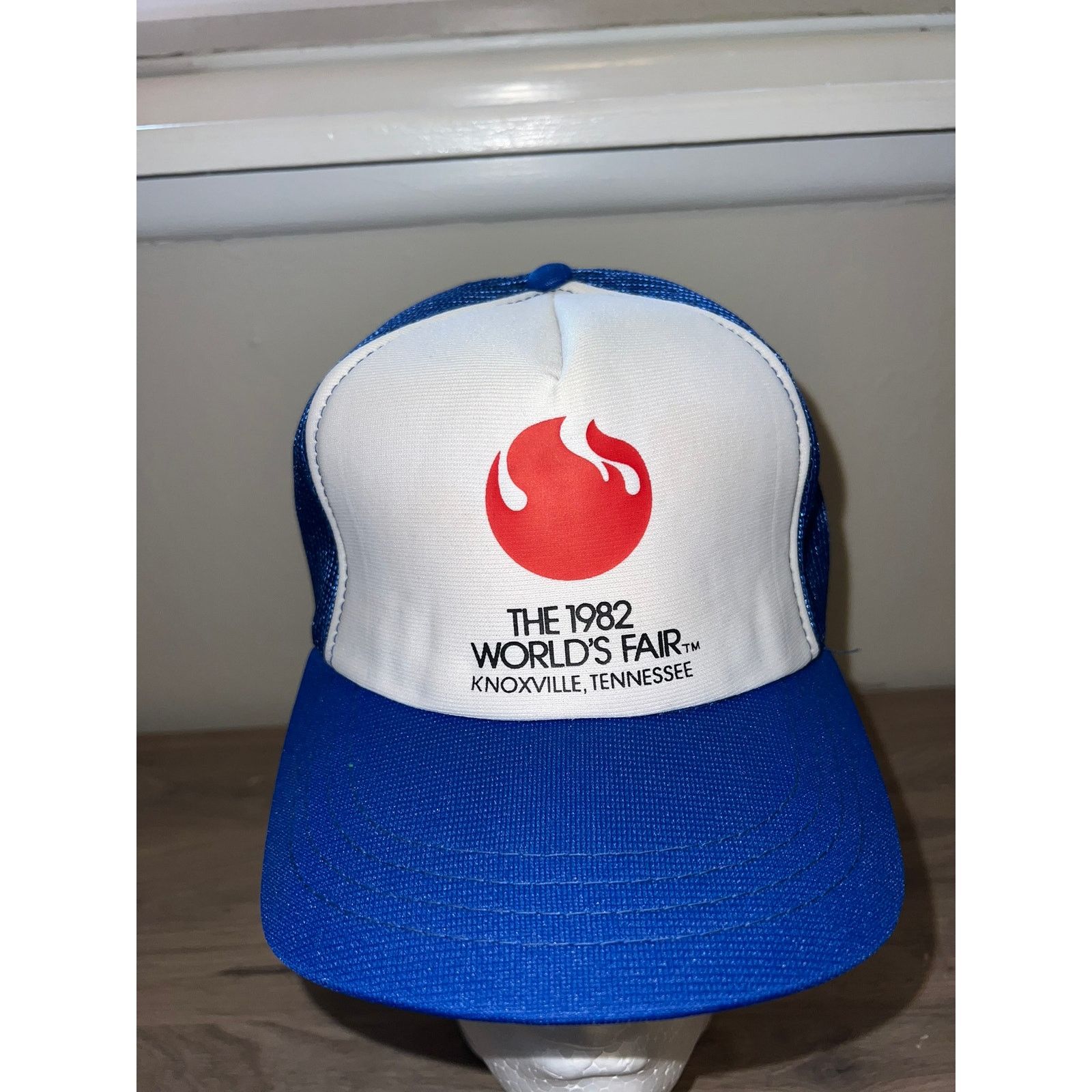 Vintage 1982 The World's Fair Knoxville TN Tennessee Hat 80s 1980s Size ONE SIZE - 2 Thumbnail