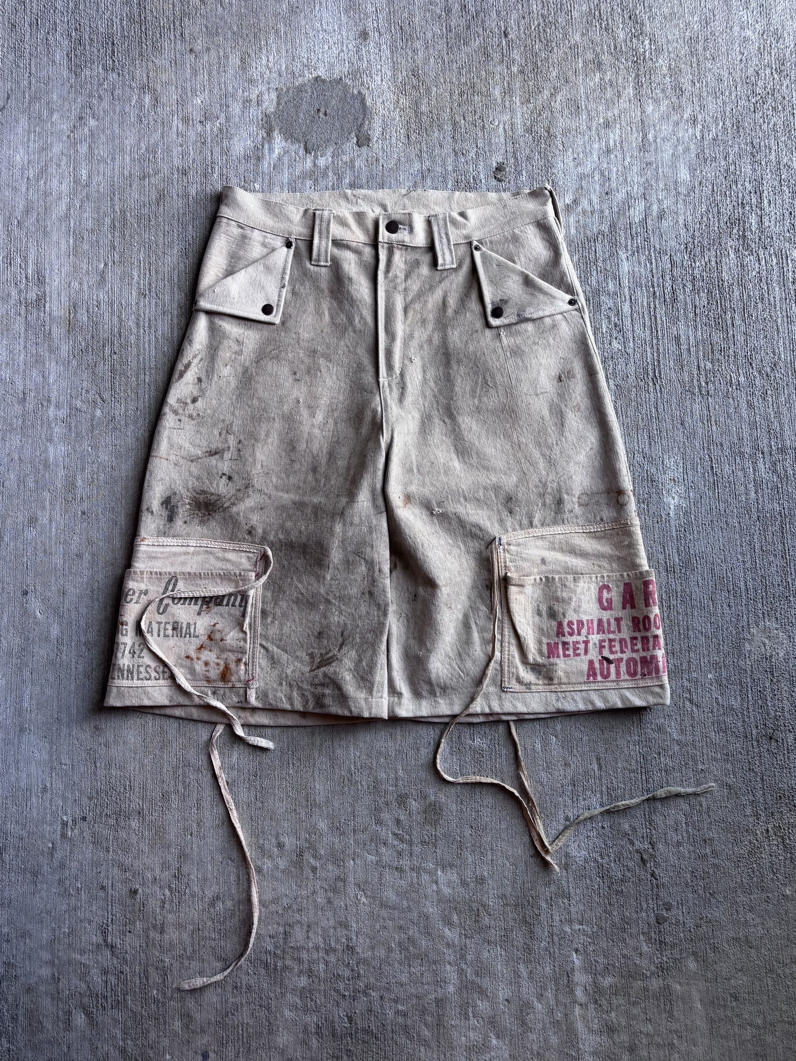 Other 1:1 Apron Long Shorts By David Turner Size US 34 / EU 50 - 1 Thumbnail