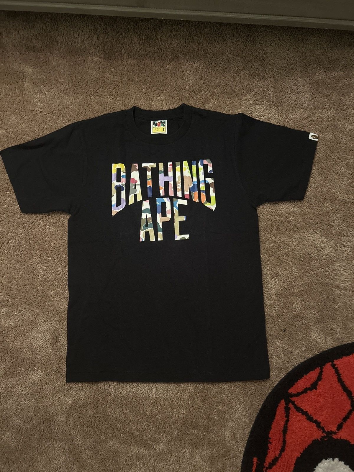 Bape BAPE Multi Camo NYC Logo Tee 'Black' Size US S / EU 44-46 / 1 - 1 Thumbnail