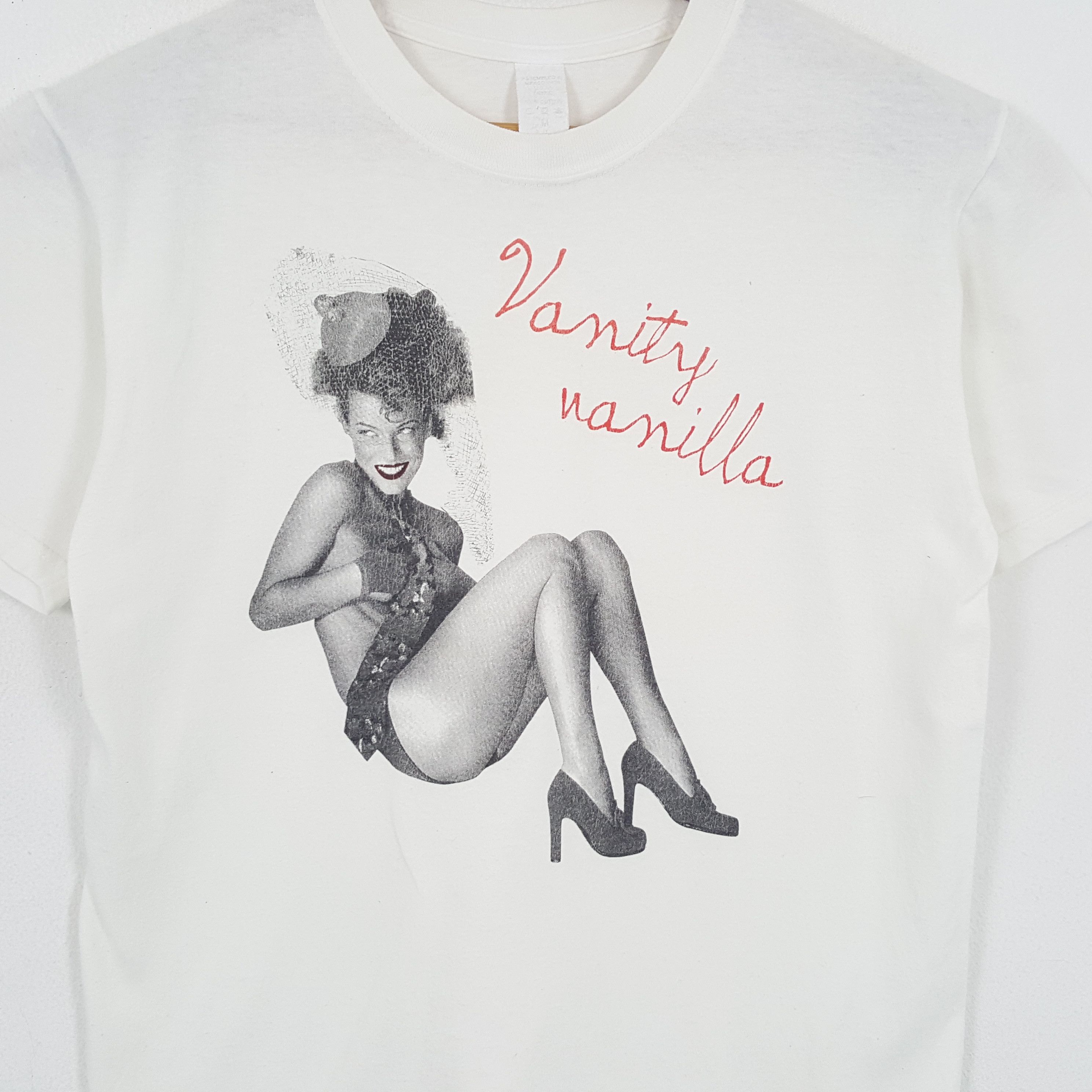 Vintage Vintage VANITY VANILLA American Sexy Woman's T-Shirts Size US M / EU 48-50 / 2 - 2 Thumbnail