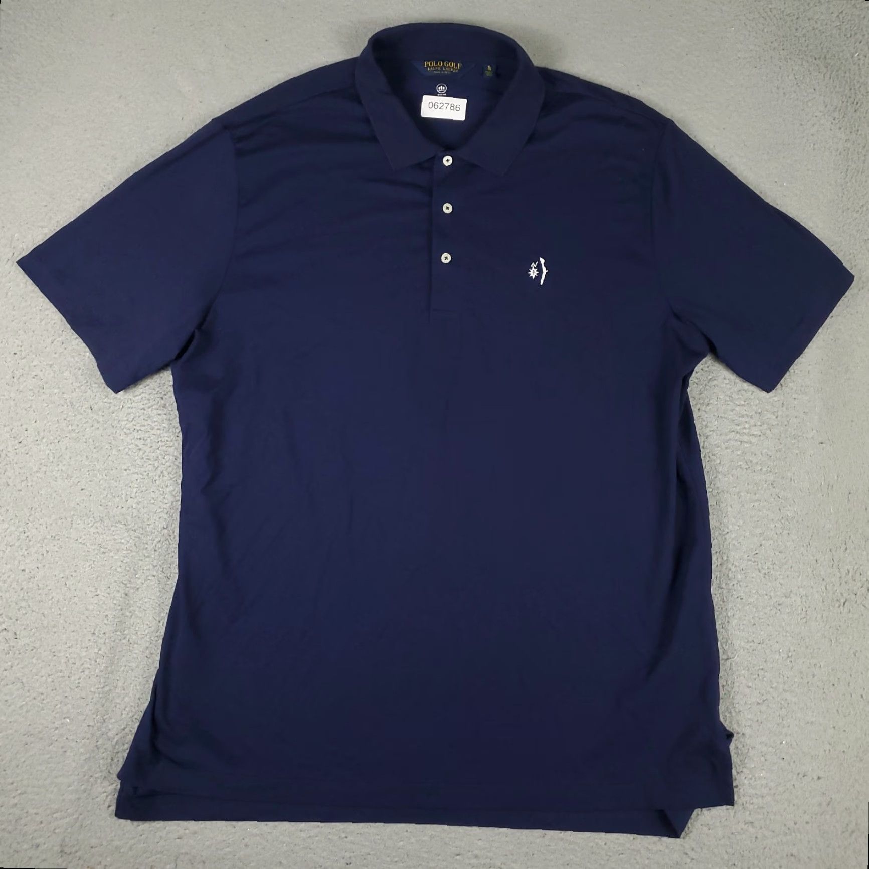 Ralph Lauren Ralph Lauren Polo Shirt Men XL Navy Blue Golf Casual Short Sleeve Shirt M A L-Lined Col l ar Logo Size US XL / EU 56 / 4 - 2 Thumbnail