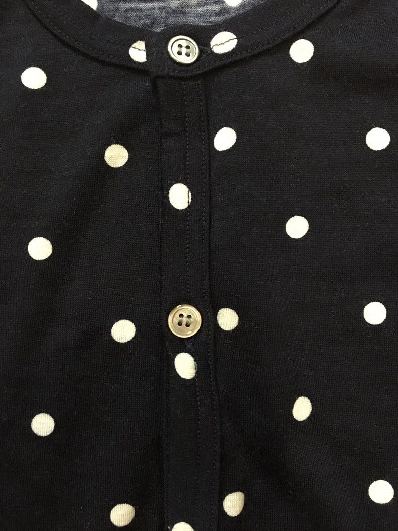 Comme des Garcons Comme Des Garcons Blue polka dot cashmere cardigan Size S / US 4 / IT 40 - 4 Thumbnail