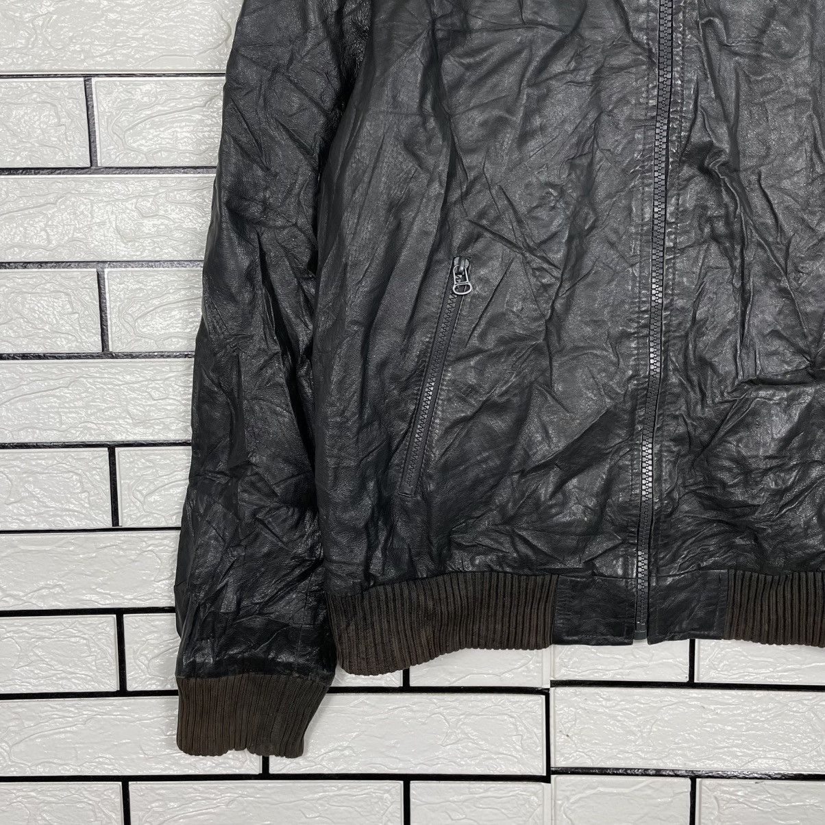 Japanese Brand Meters/Bonwe Leather Jacket Size US M / EU 48-50 / 2 - 3 Thumbnail