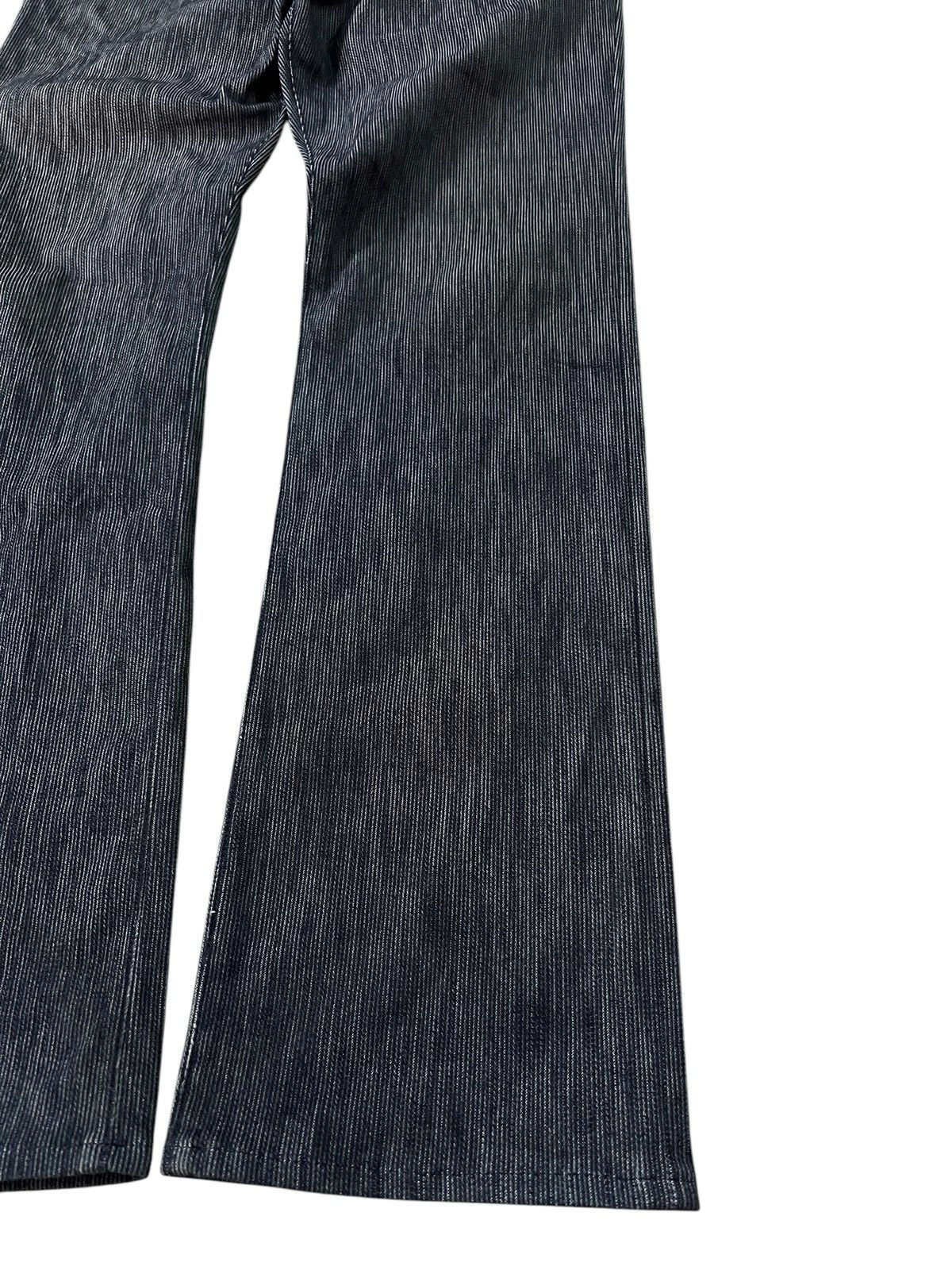 If Six Was Nine × Takeo Kikuchi × Tornado Mart VINTAGE TAKEO KIKUCHI STRIPE JEANS VERY RARE Size US 32 / EU 48 - 4 Thumbnail