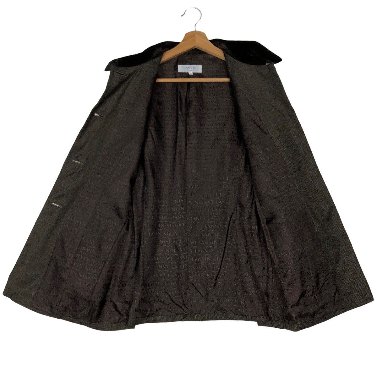 Japanese Brand 👍Vintage Lanvin La Collection Velvet Jacket Size M / US 6-8 / IT 42-44 - 11 Thumbnail