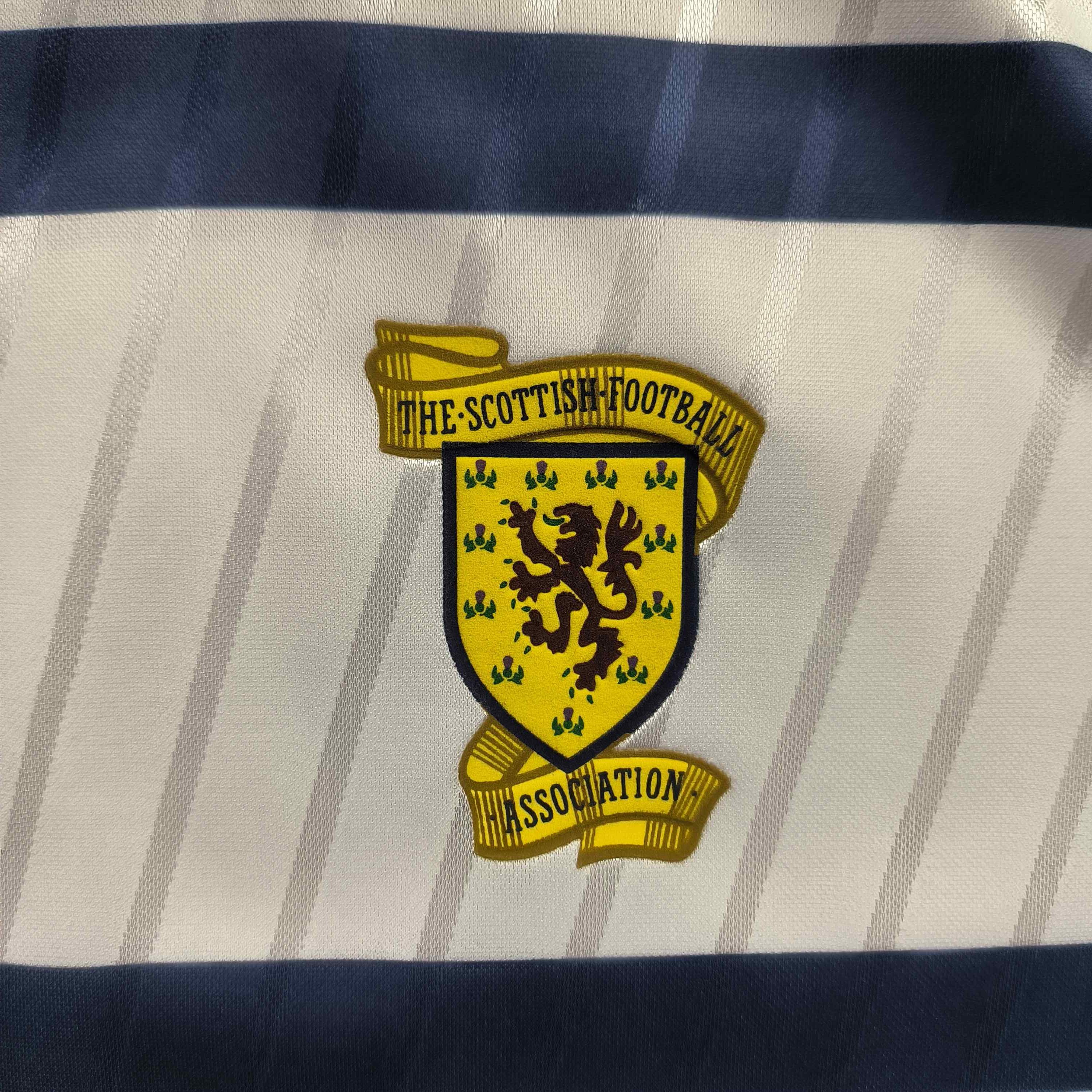 Other Scotland 1988-90 Score Draw away retro football jersey L Size US L / EU 52-54 / 3 - 4 Thumbnail