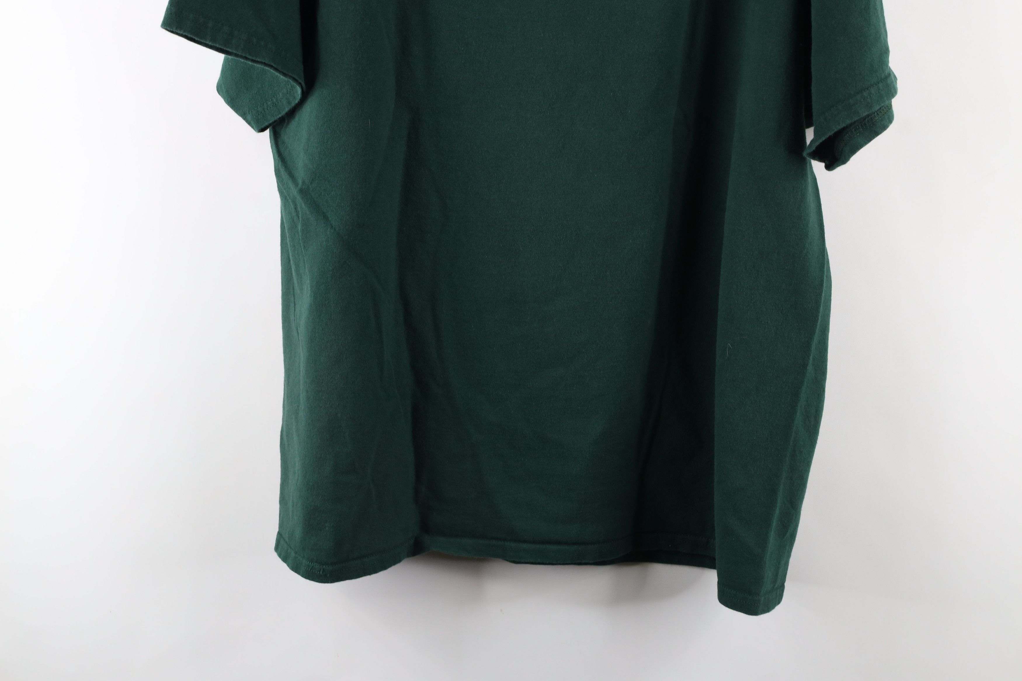 Vintage Streetwear Notre Dame University Football T-Shirt Green Size US XL / EU 56 / 4 - 8 Thumbnail