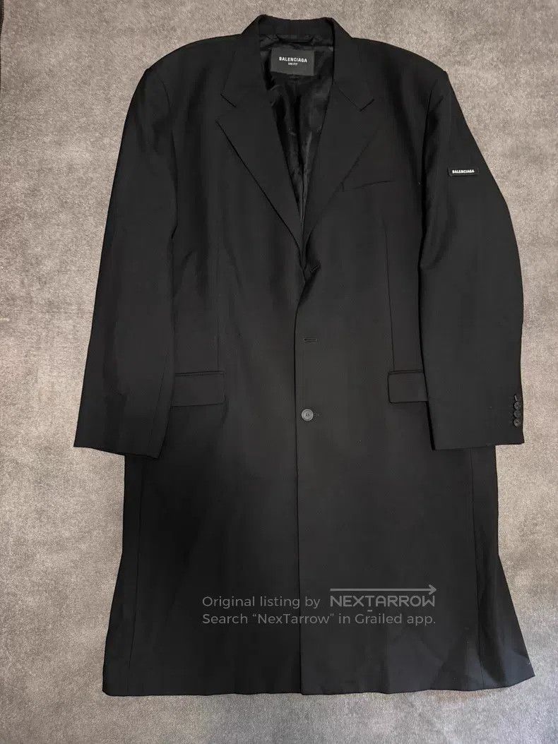 Balenciaga Balenciaga Long Trench Coat Size US M / EU 48-50 / 2 - 1 Thumbnail