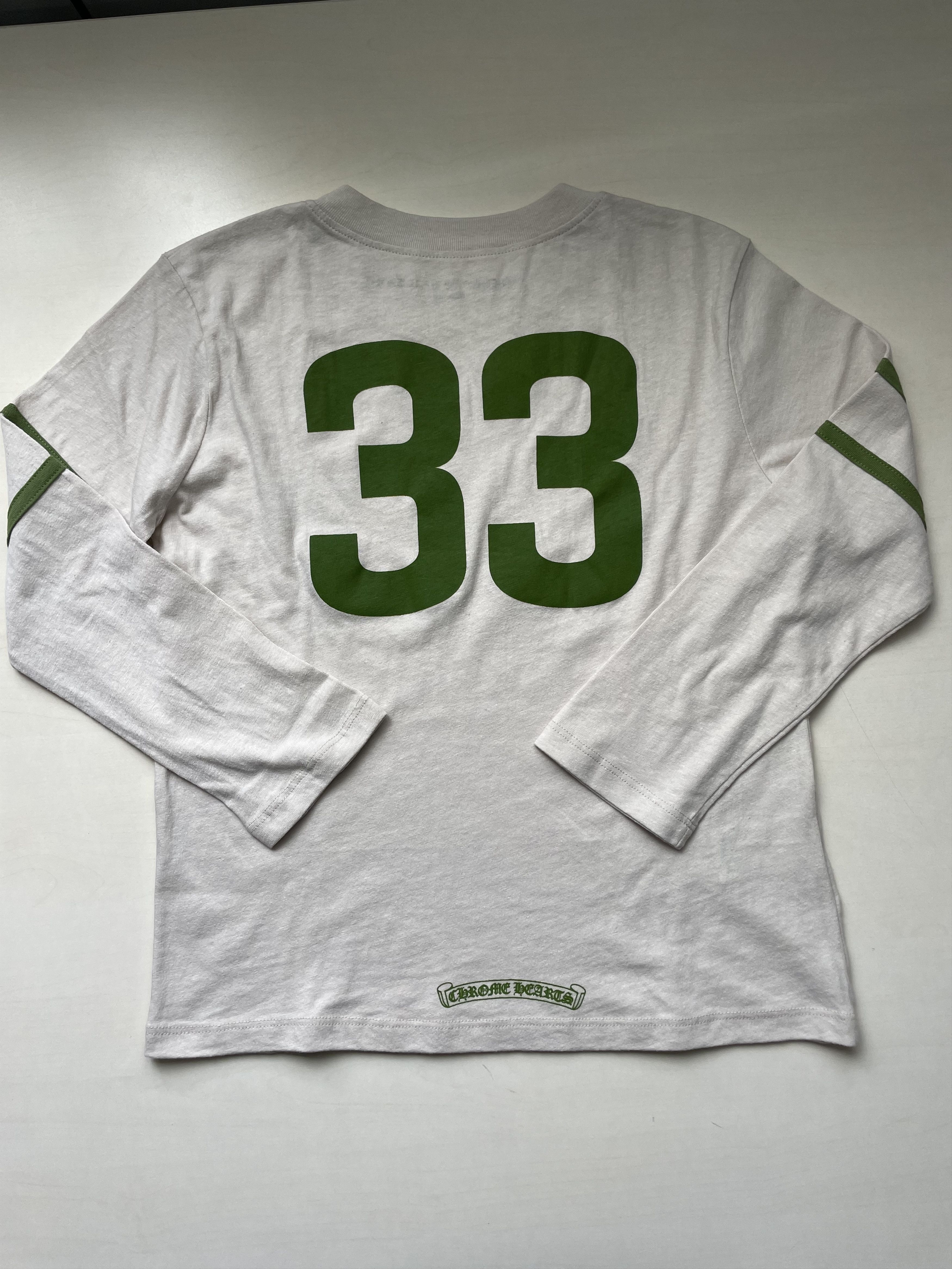 Chrome Hearts Chrome Hearts 33 Horseshoe Logo White Long Sleeve Tee Size XS / US 0-2 / IT 36-38 - 4 Thumbnail
