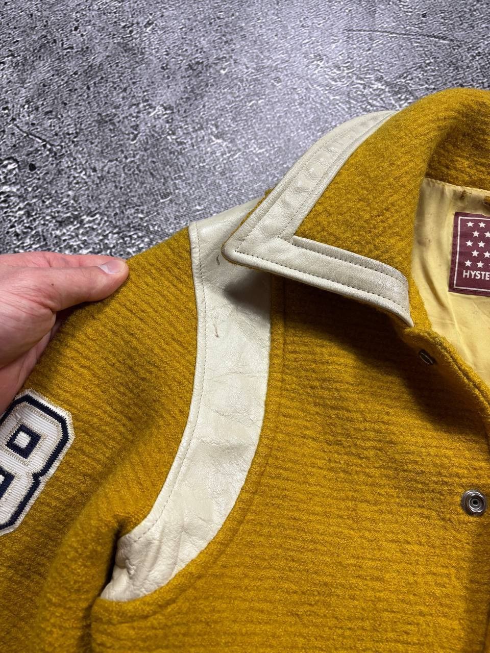 Hysteric Glamour Hysteric Glamour Heavy Wool Varsity Jacket Vintage Japan Size S / US 4 / IT 40 - 12 Thumbnail