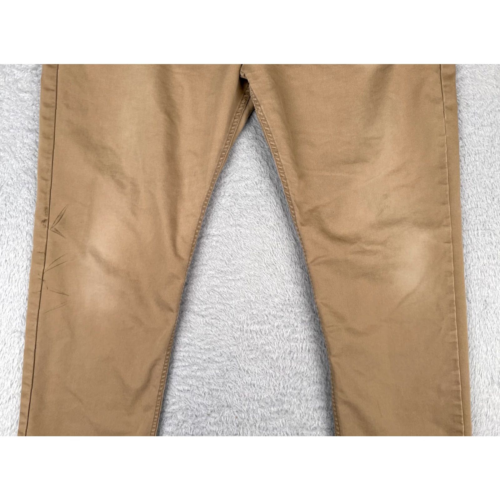 Patagonia Patagonia Jeans Mens 38 Beige Denim Performance Twill Jeans Regular Cotton Blend Size US 38 / EU 54 - 3 Thumbnail
