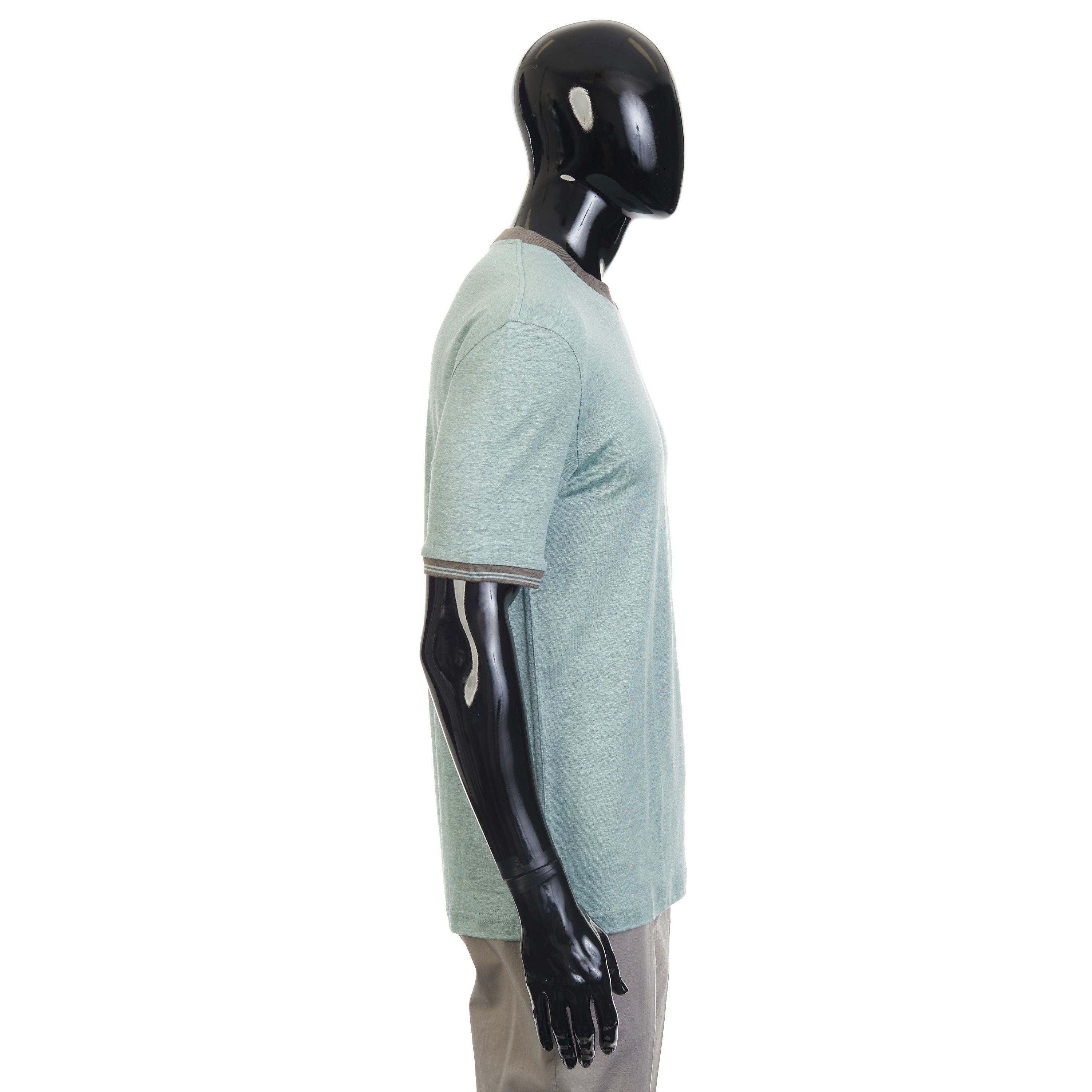 Other Brett Johnson Sky Powder Short Sleeve Tshirt - Silk & Linen Size US S / EU 44-46 / 1 - 7 Thumbnail