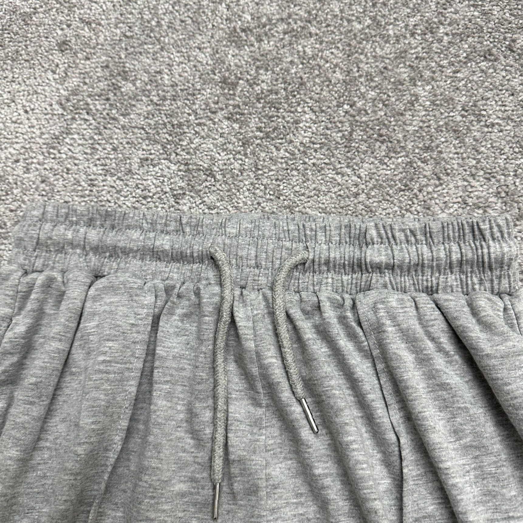 Vintage VINTAGE? No, Unbranded Lounge Sweat Pants Mens Small Gray Elastic Drawstring Straight 25x31 Size US 29 - 3 Thumbnail