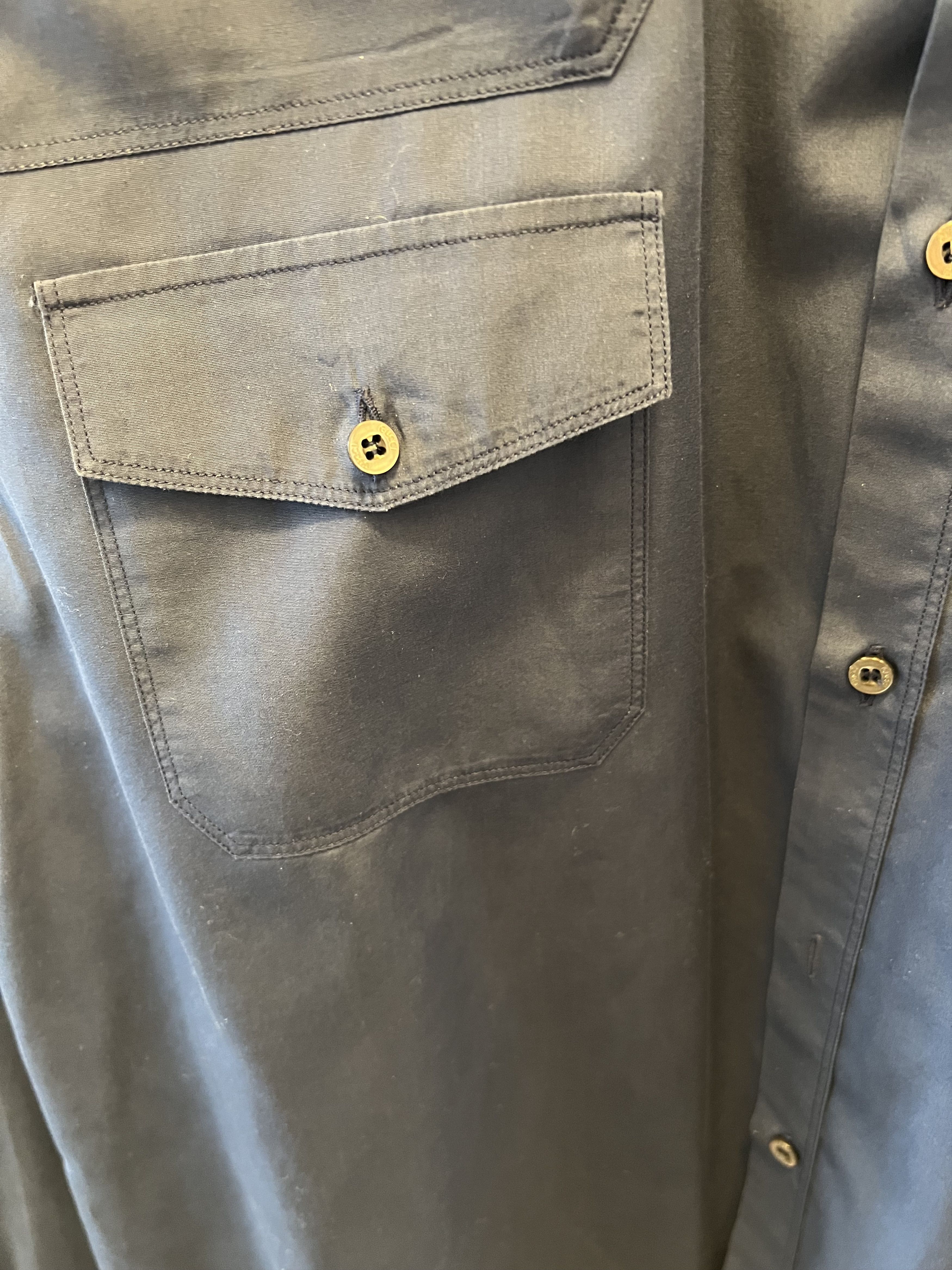 Gucci S/S17 $890 "Insect” Officers Shirt Size US L / EU 52-54 / 3 - 6 Thumbnail