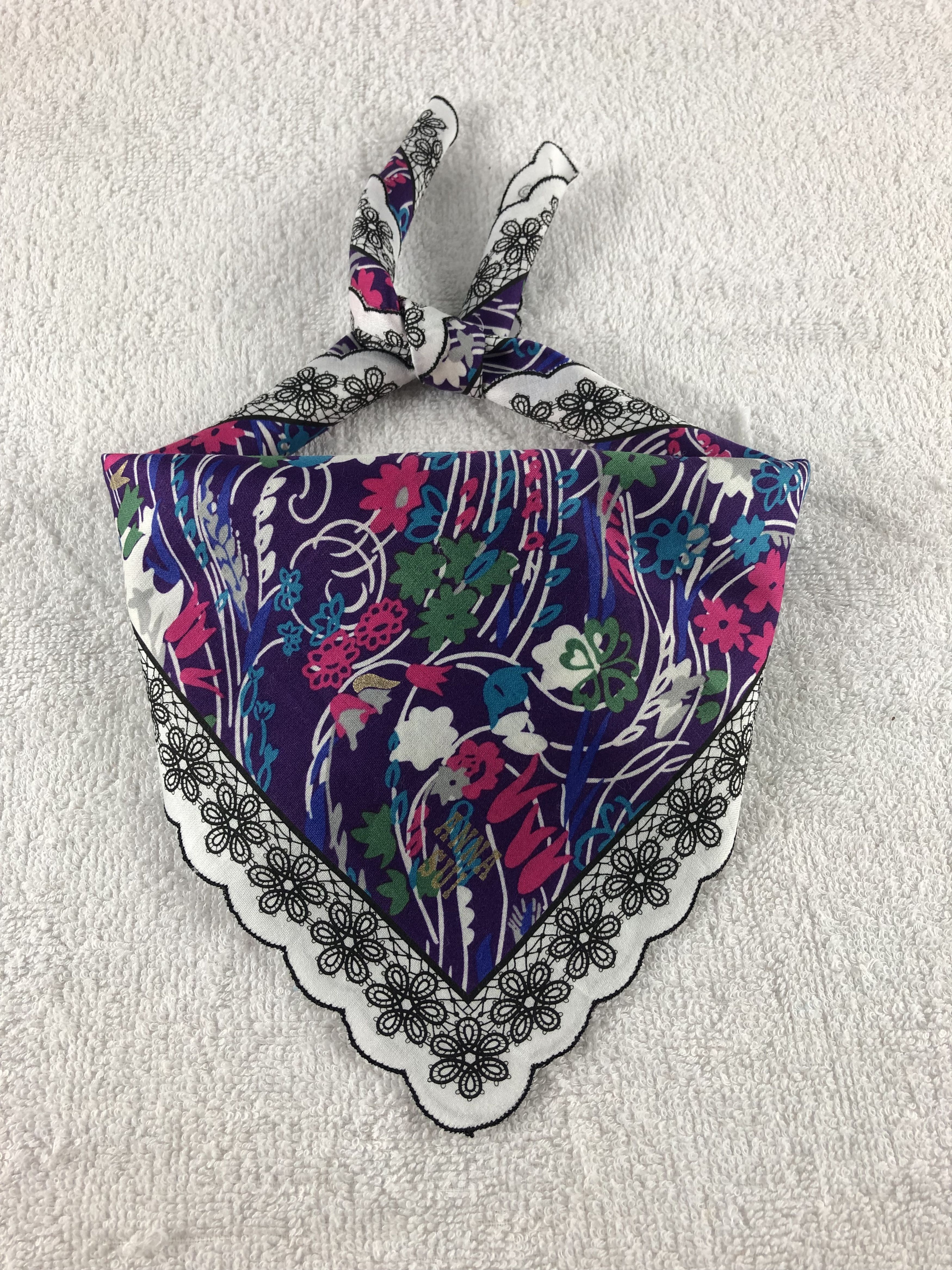 Anna Sui × Vintage Anna Sui Handkerchief / Bandana / Neckerchief Size ONE SIZE - 1 Thumbnail
