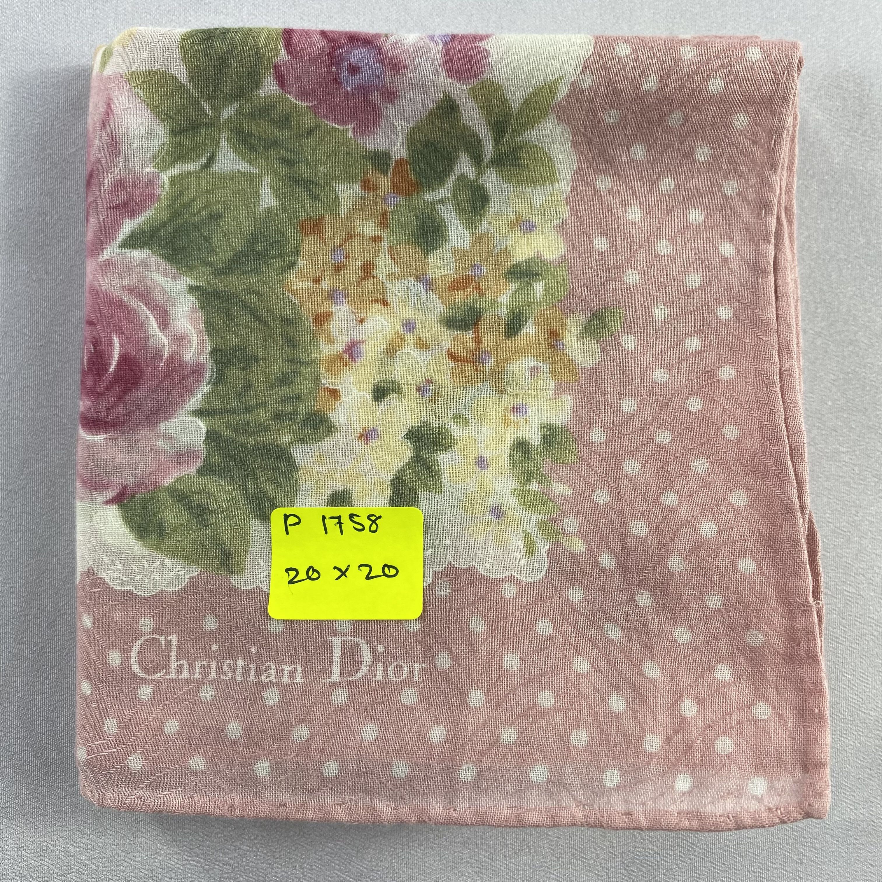 Vintage Christian Dior Monsieur Handkerchief / Neckerchief-P1758 Size ONE SIZE - 5 Thumbnail