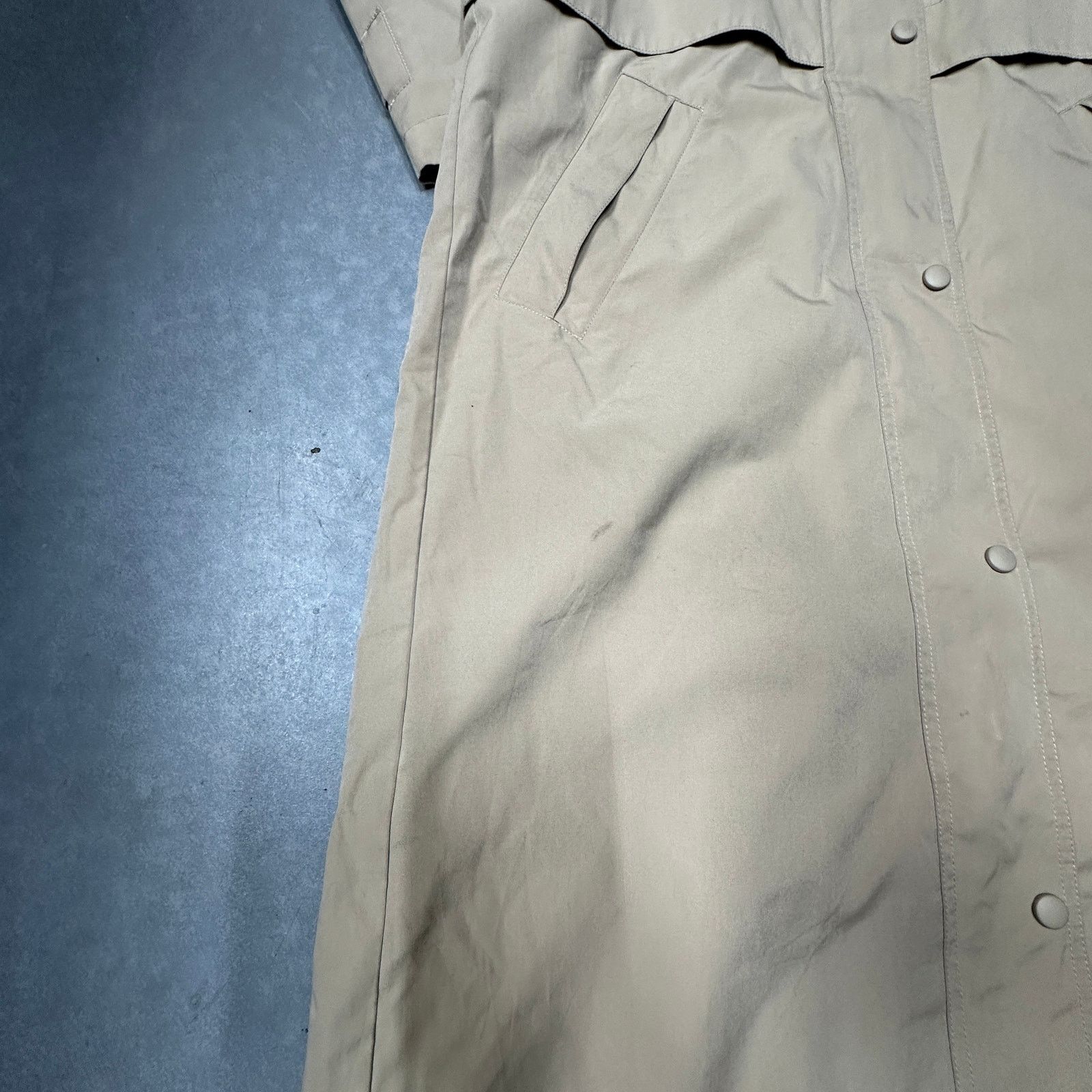 L.L. Bean LL Bean HJ60 Duster Vented Rain Trench Long Coat Women XS Size XS / US 0-2 / IT 36-38 - 11 Thumbnail