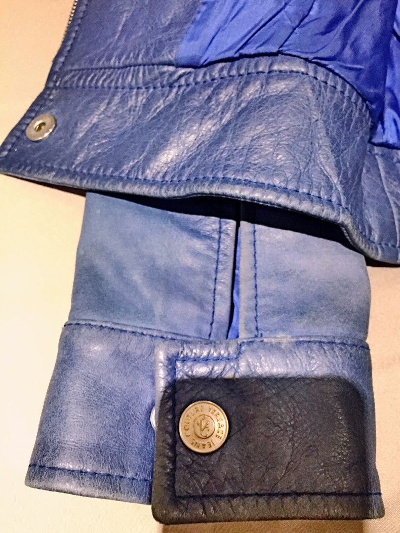 Versace Versace Motorcycle jacket leather jacket Size XS / US 0-2 / IT 36-38 - 4 Thumbnail