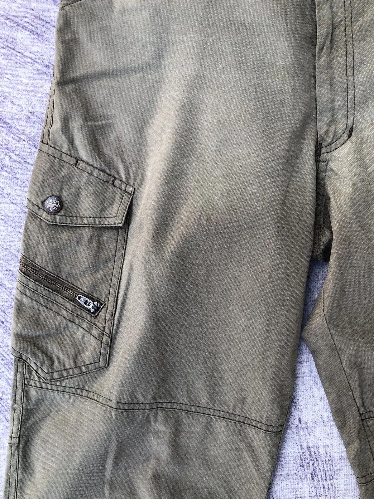 Japanese Brand Faded Cargo Jawin Multipocket Tactical Pants Size US 30 / EU 46 - 6 Thumbnail